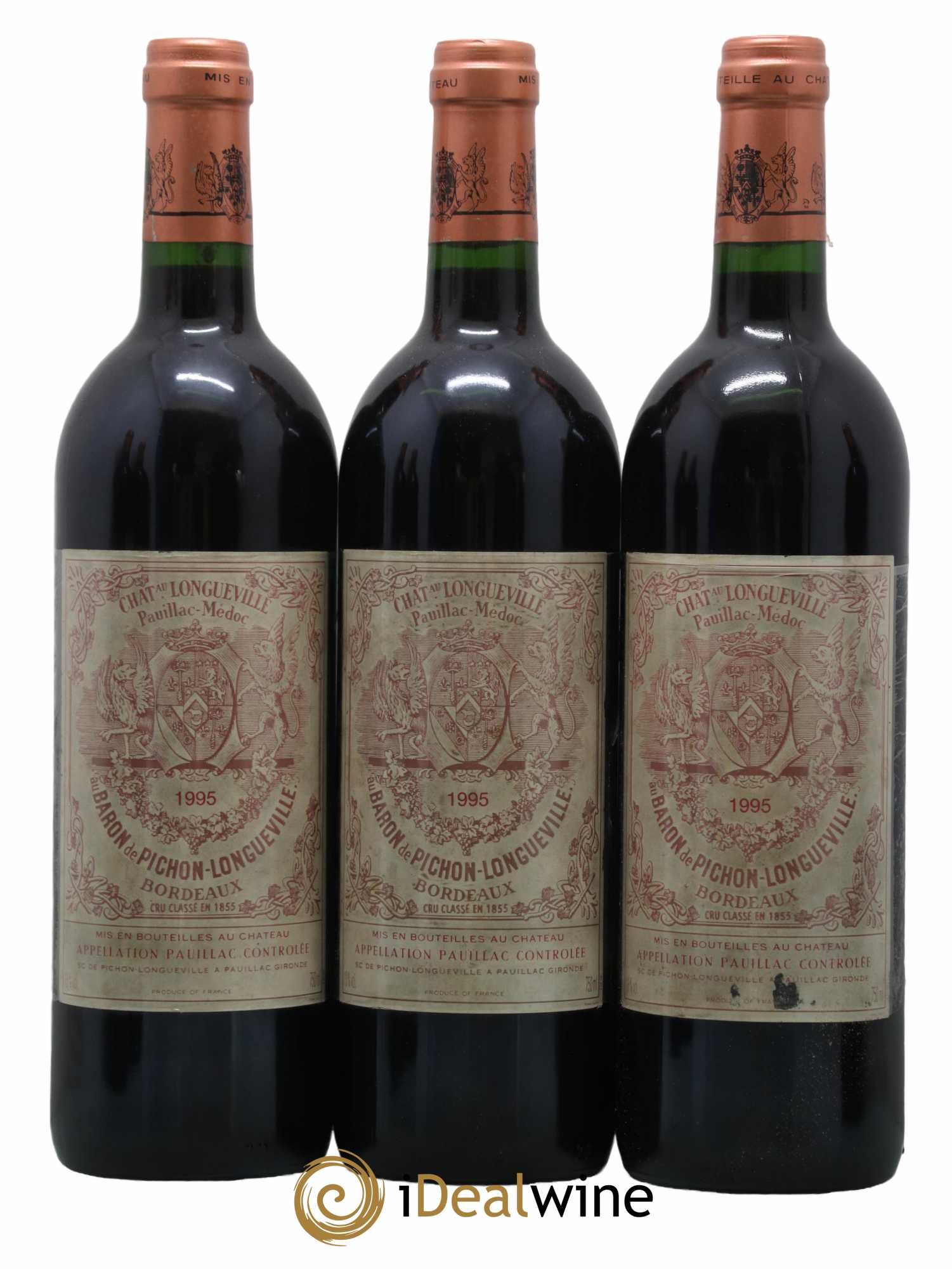 Pichon Longueville Baron 2ème Grand Cru Classé  1995 - Lot de 12 bouteilles - 3