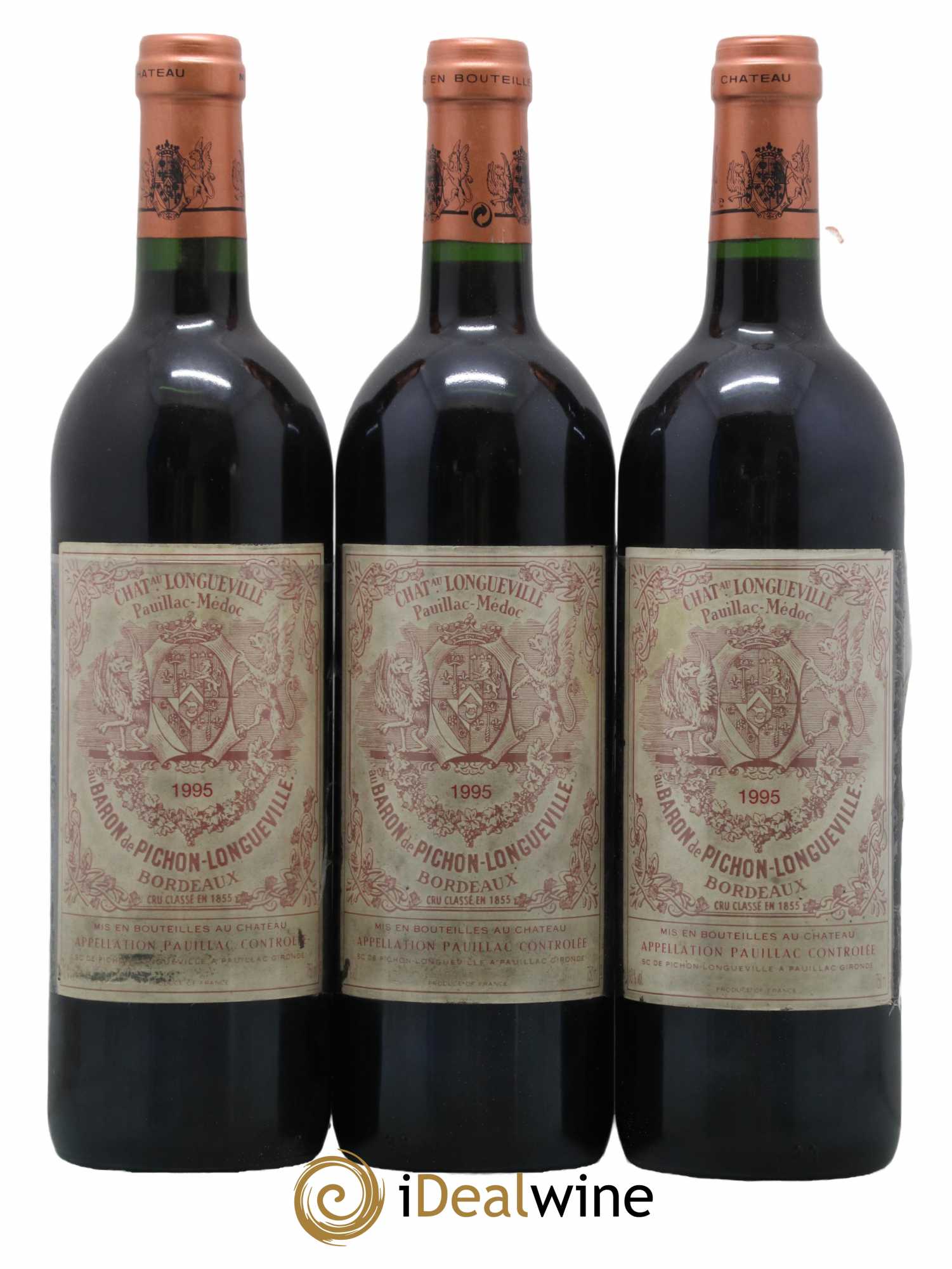Pichon Longueville Baron 2ème Grand Cru Classé  1995 - Lot de 12 bouteilles - 4