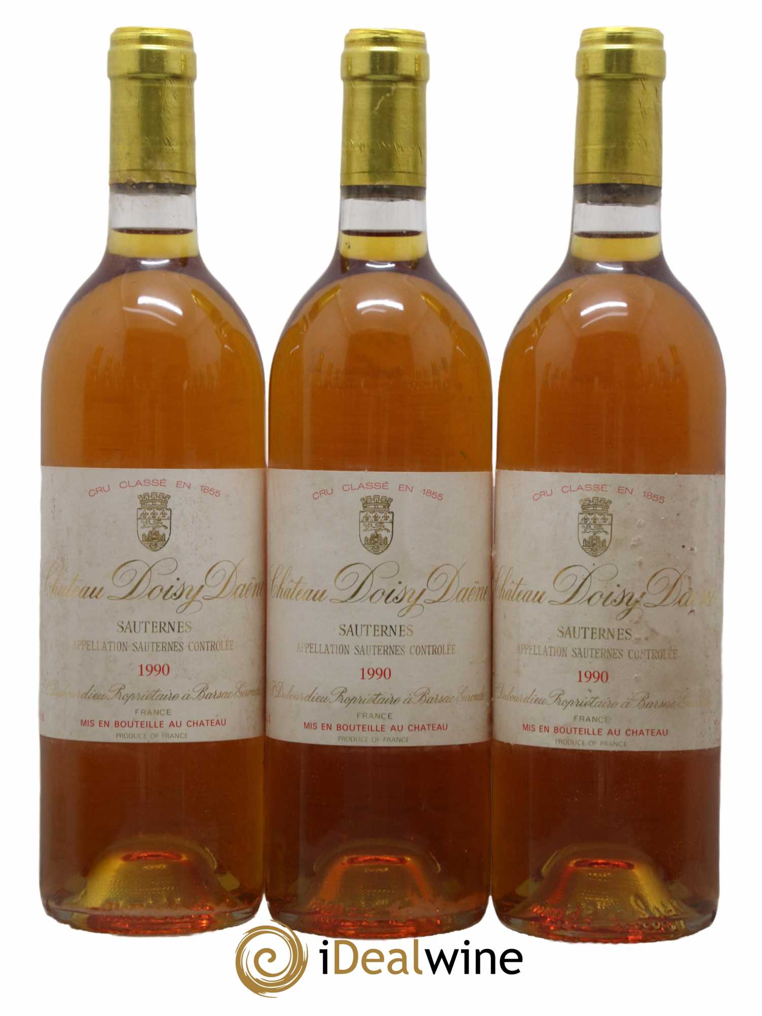 Château Doisy Daëne 2ème Grand Cru Classé  1990 - Lotto di 12 bottiglie - 1