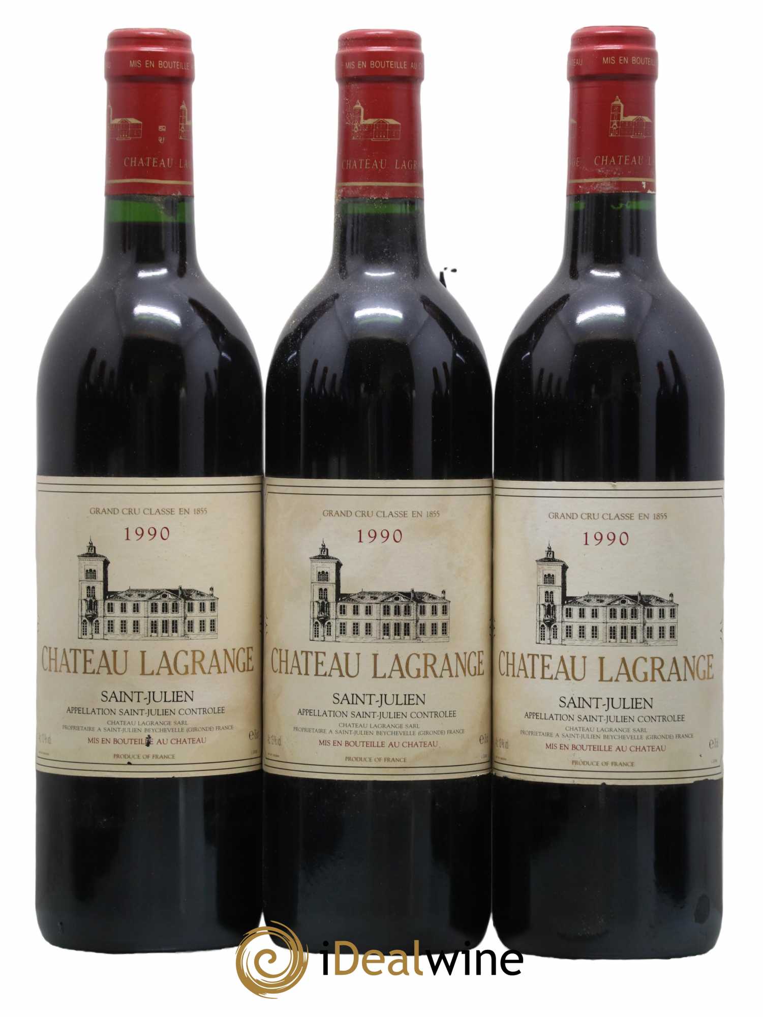Château Lagrange 3ème Grand Cru Classé 1990 - Lot de 12 bouteilles - 2