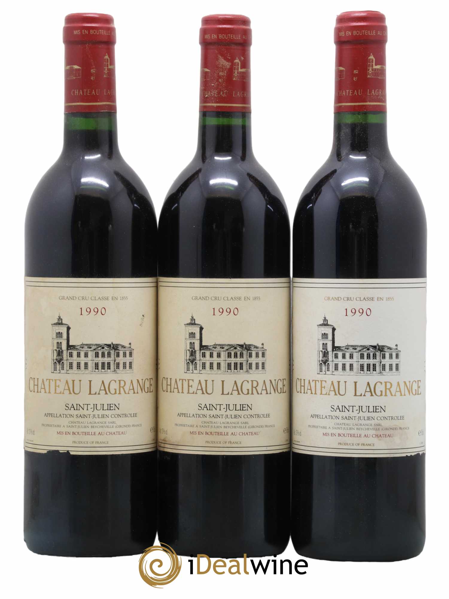 Château Lagrange 3ème Grand Cru Classé 1990 - Lot de 12 bouteilles - 4