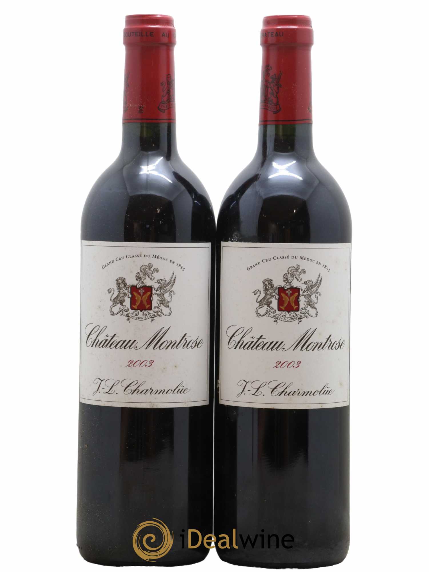 Château Montrose 2ème Grand Cru Classé 2003 - Lot de 2 bouteilles - 0