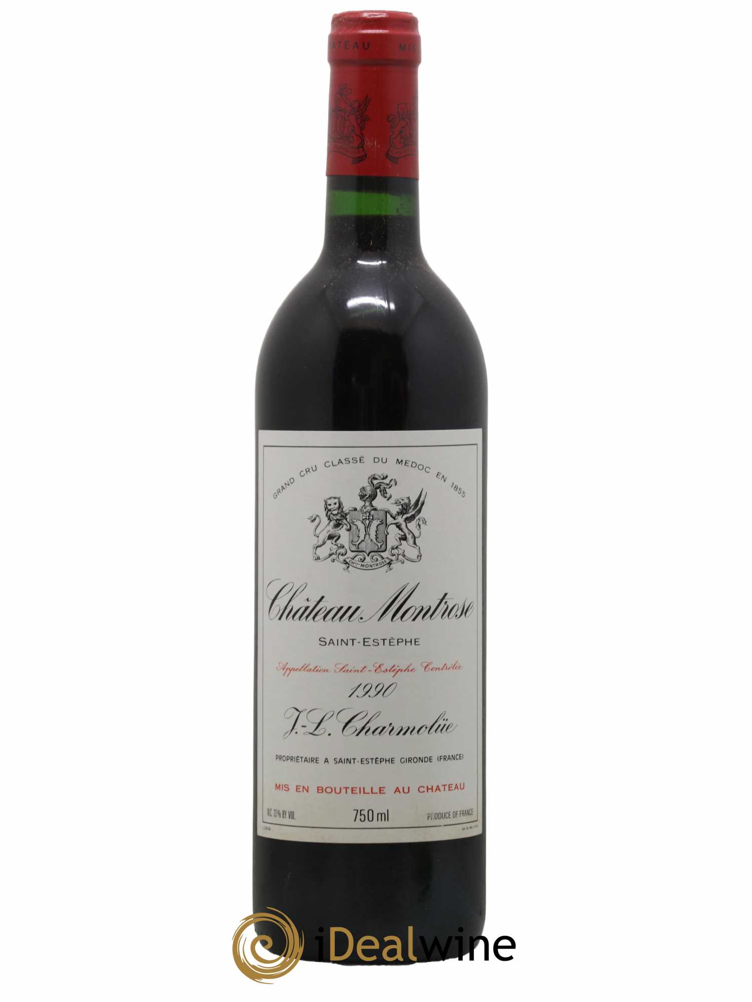 Château Montrose 2ème Grand Cru Classé 1990 - Lot de 1 bouteille - 0