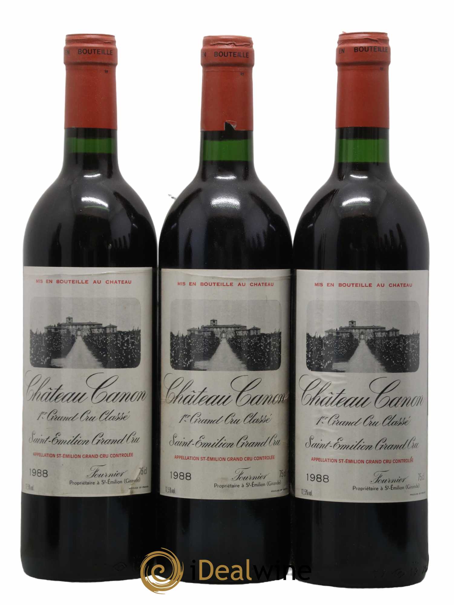 Château Canon 1er Grand Cru Classé B 1988 - Lot de 12 bouteilles - 2