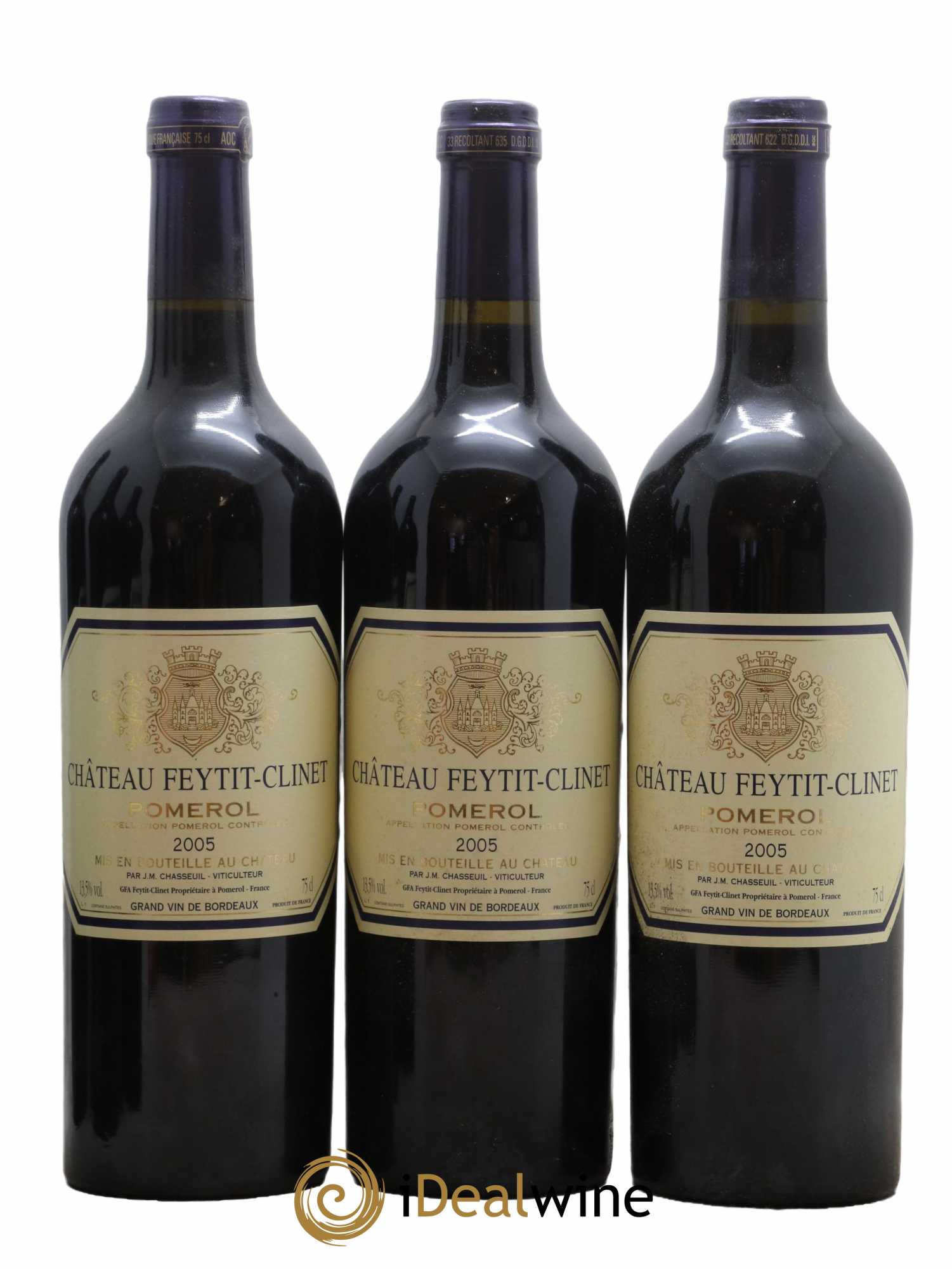 Château Feytit-Clinet 2005 - Lot de 6 bouteilles - 1