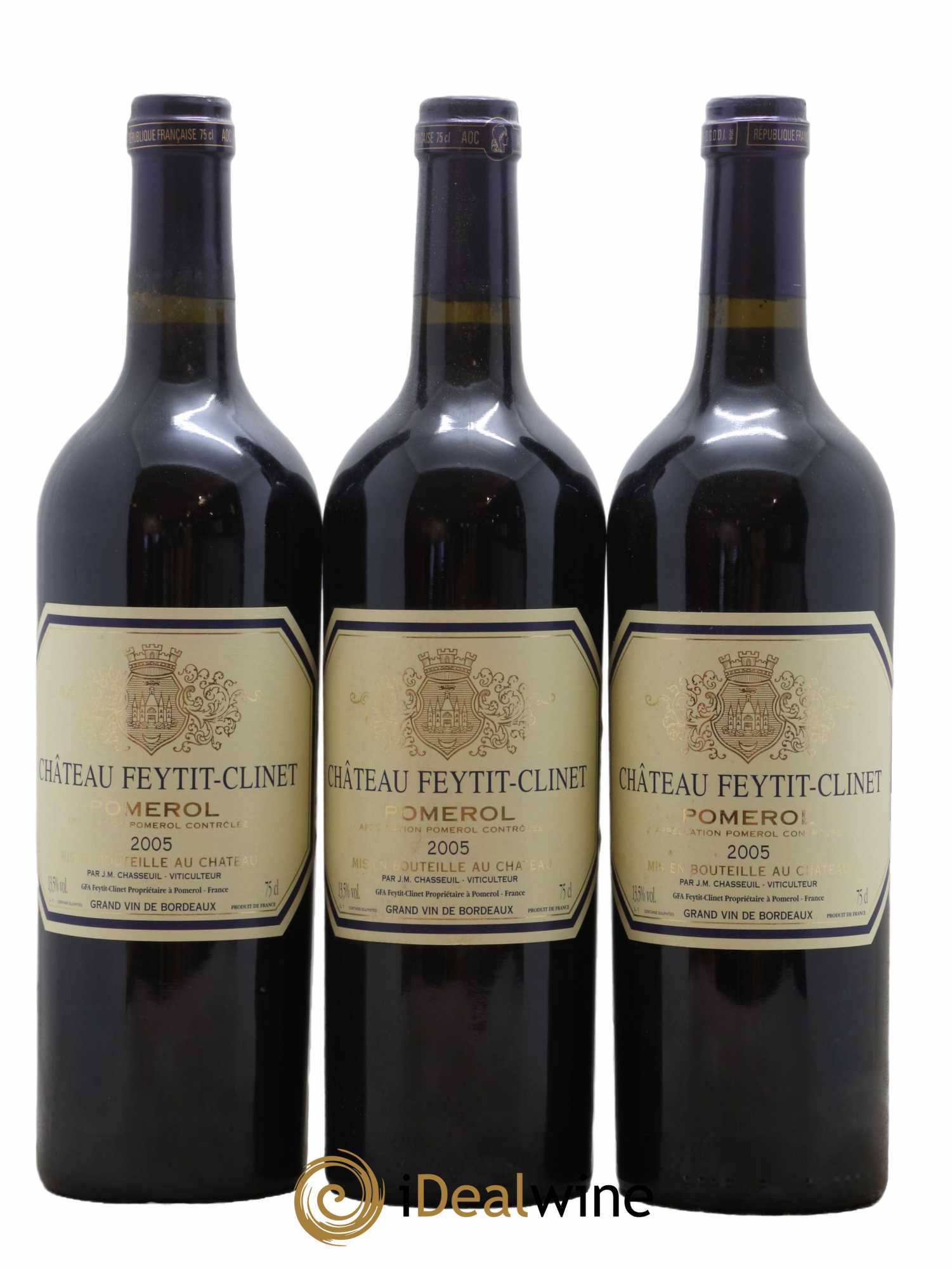 Château Feytit-Clinet 2005 - Lot de 6 bouteilles - 2