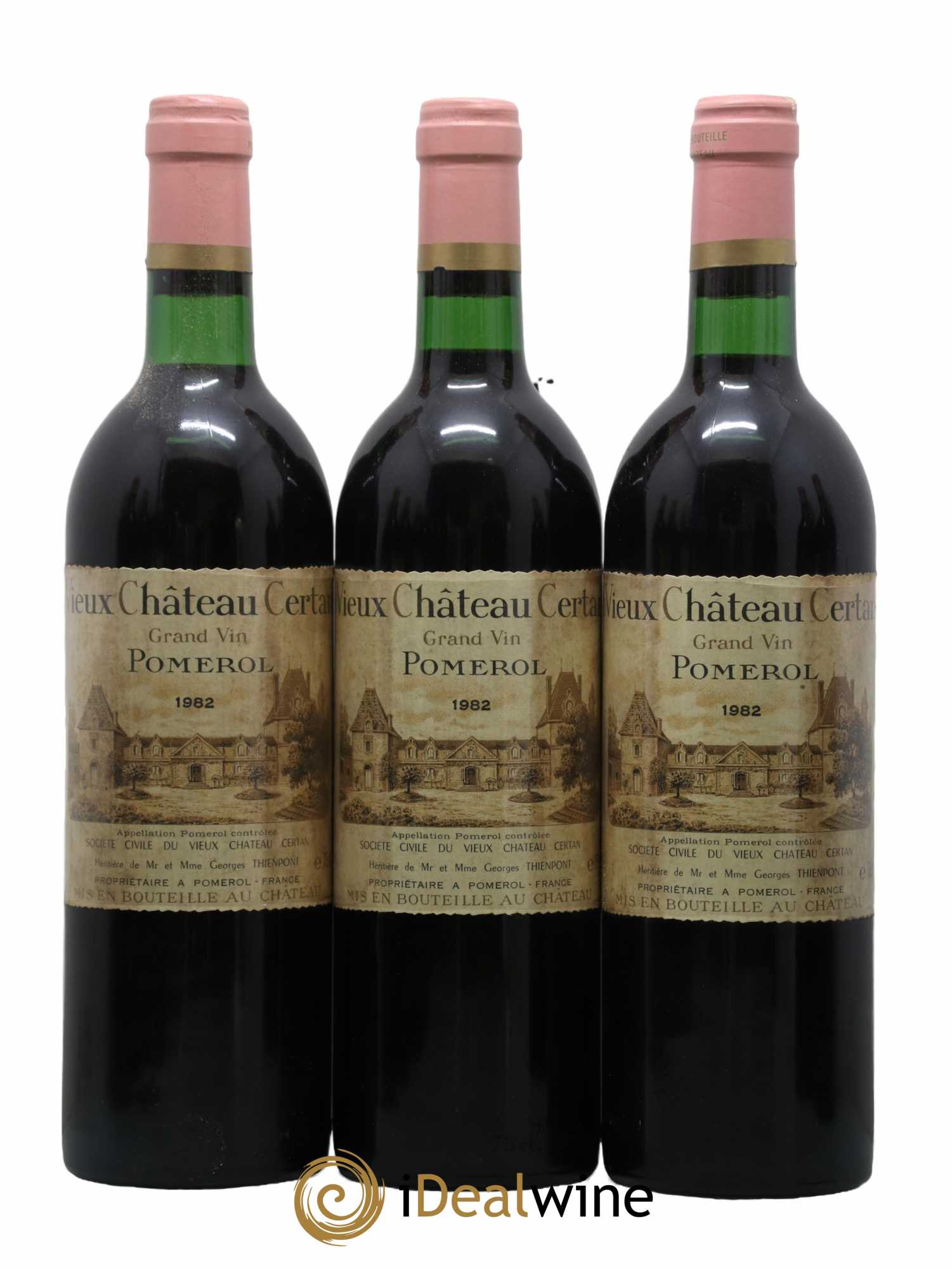 Vieux Château Certan 1982 - Posten von 12 Flaschen - 2