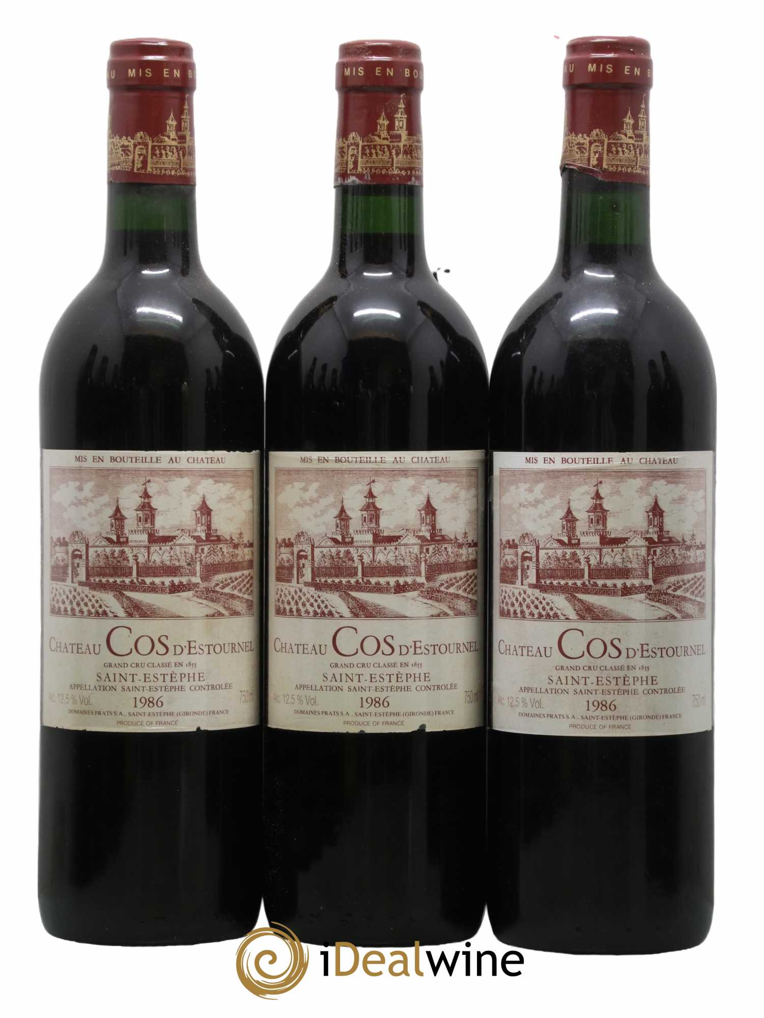 Cos d'Estournel 2ème Grand Cru Classé 1986 - Lot de 12 bouteilles - 2