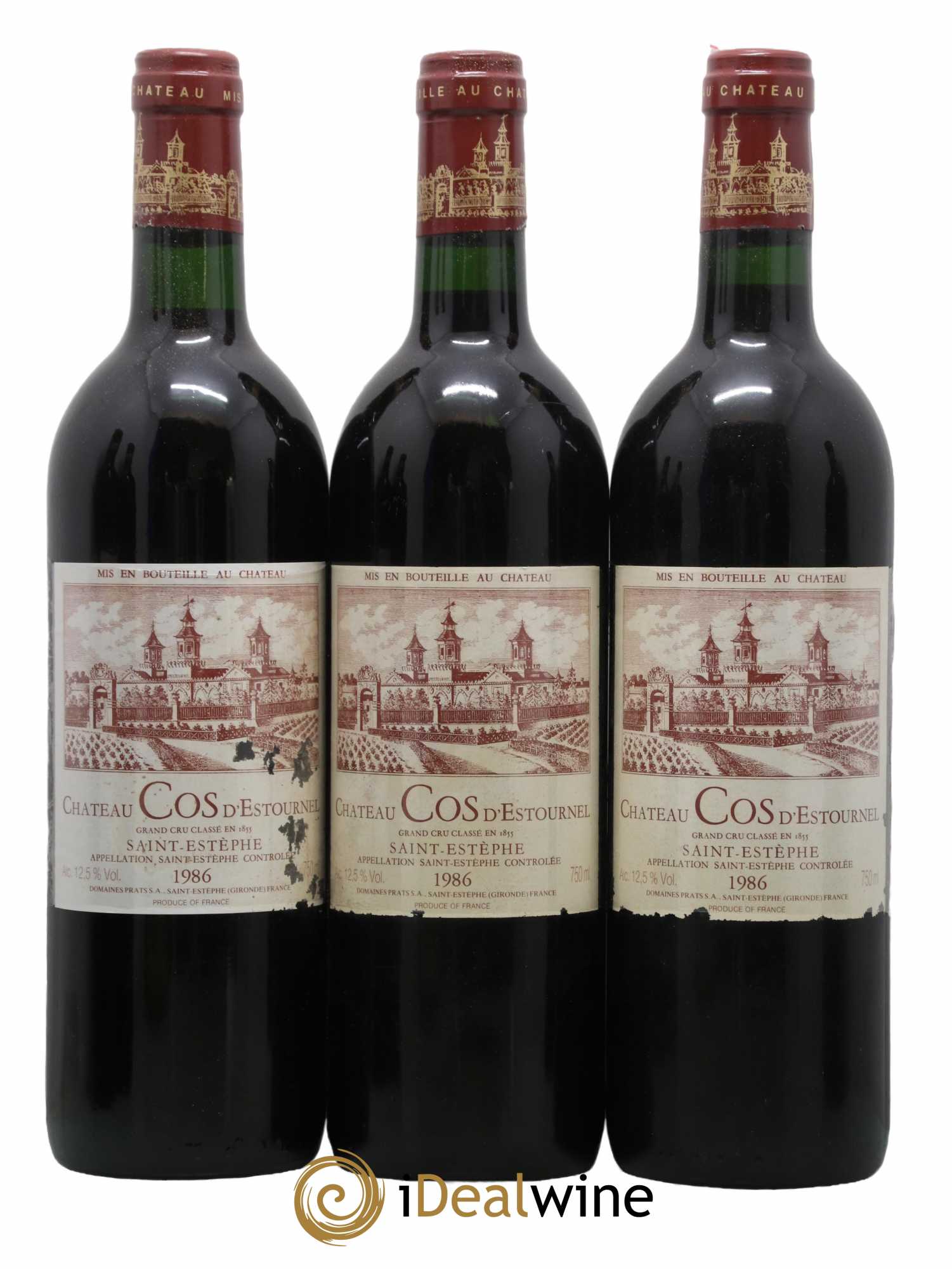 Cos d'Estournel 2ème Grand Cru Classé 1986 - Lot de 12 bouteilles - 3