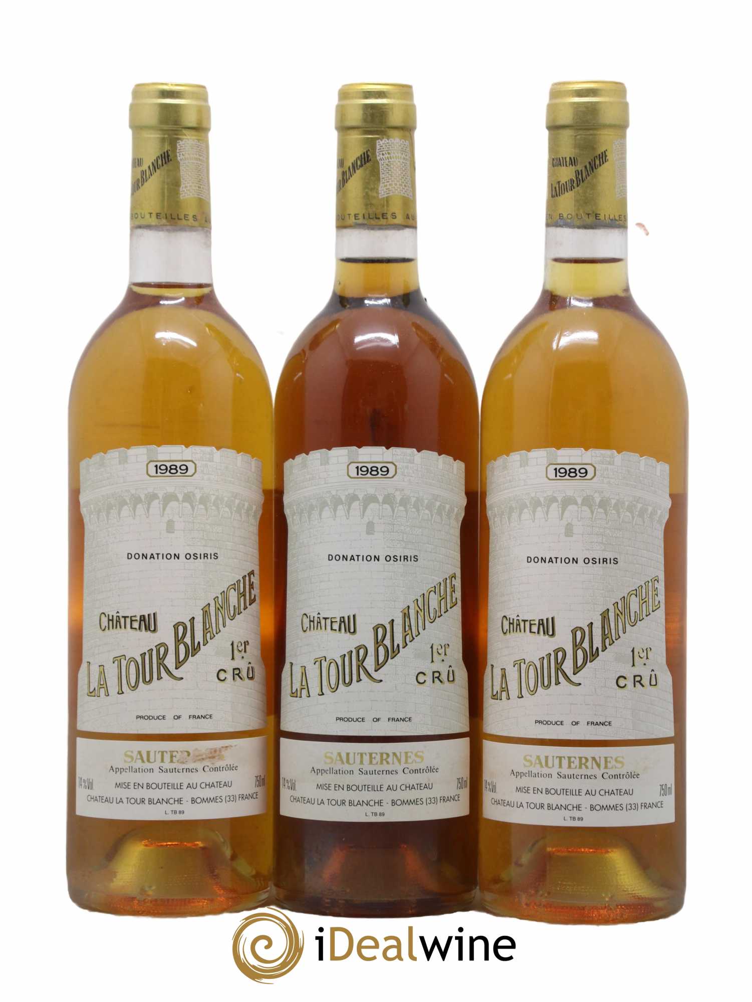 Château la Tour Blanche 1er Grand Cru Classé 1989 - Lotto di 12 bottiglie - 4