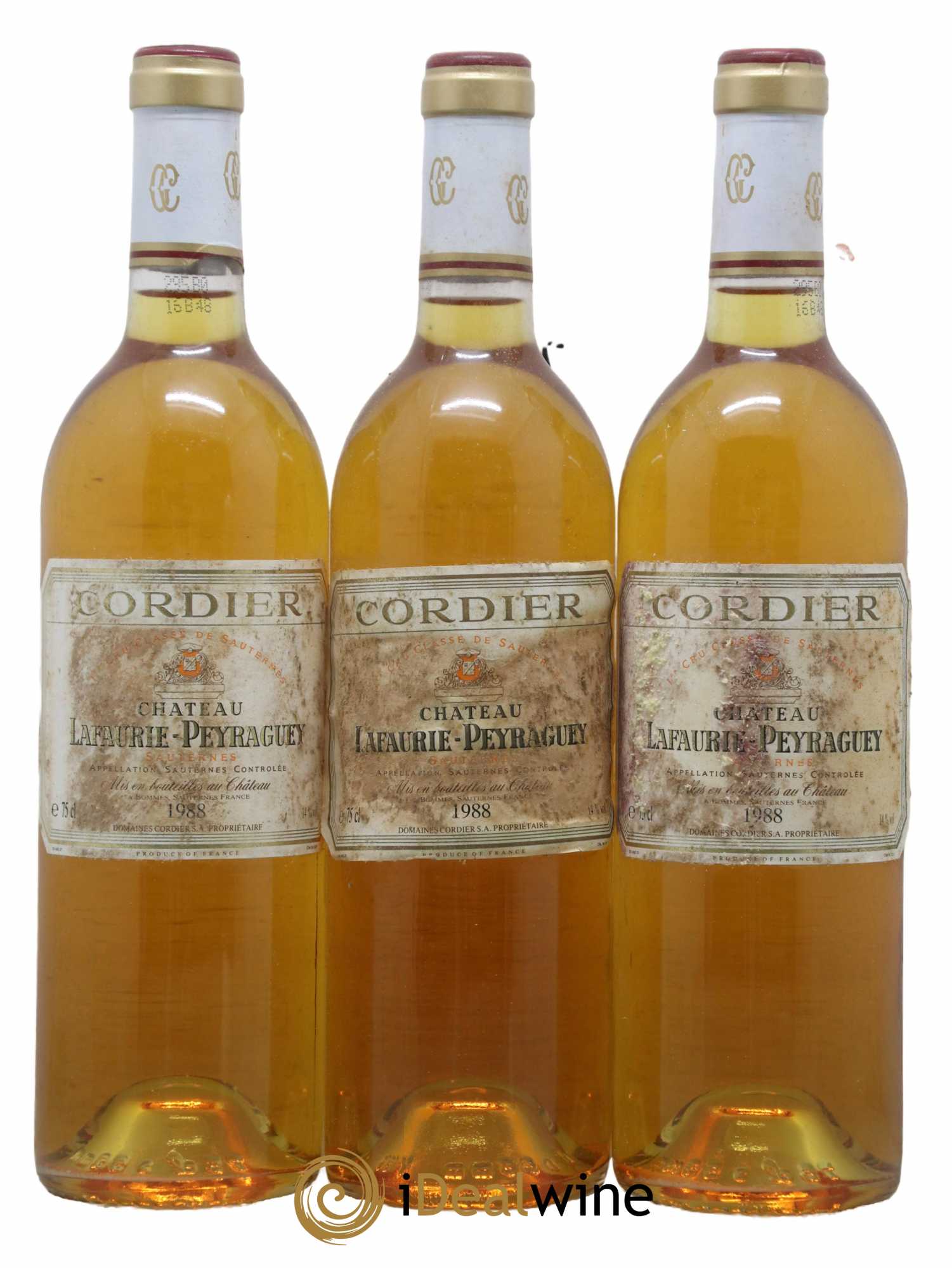 Château Lafaurie-Peyraguey 1er Grand Cru Classé 1988 - Lot de 12 bouteilles - 4