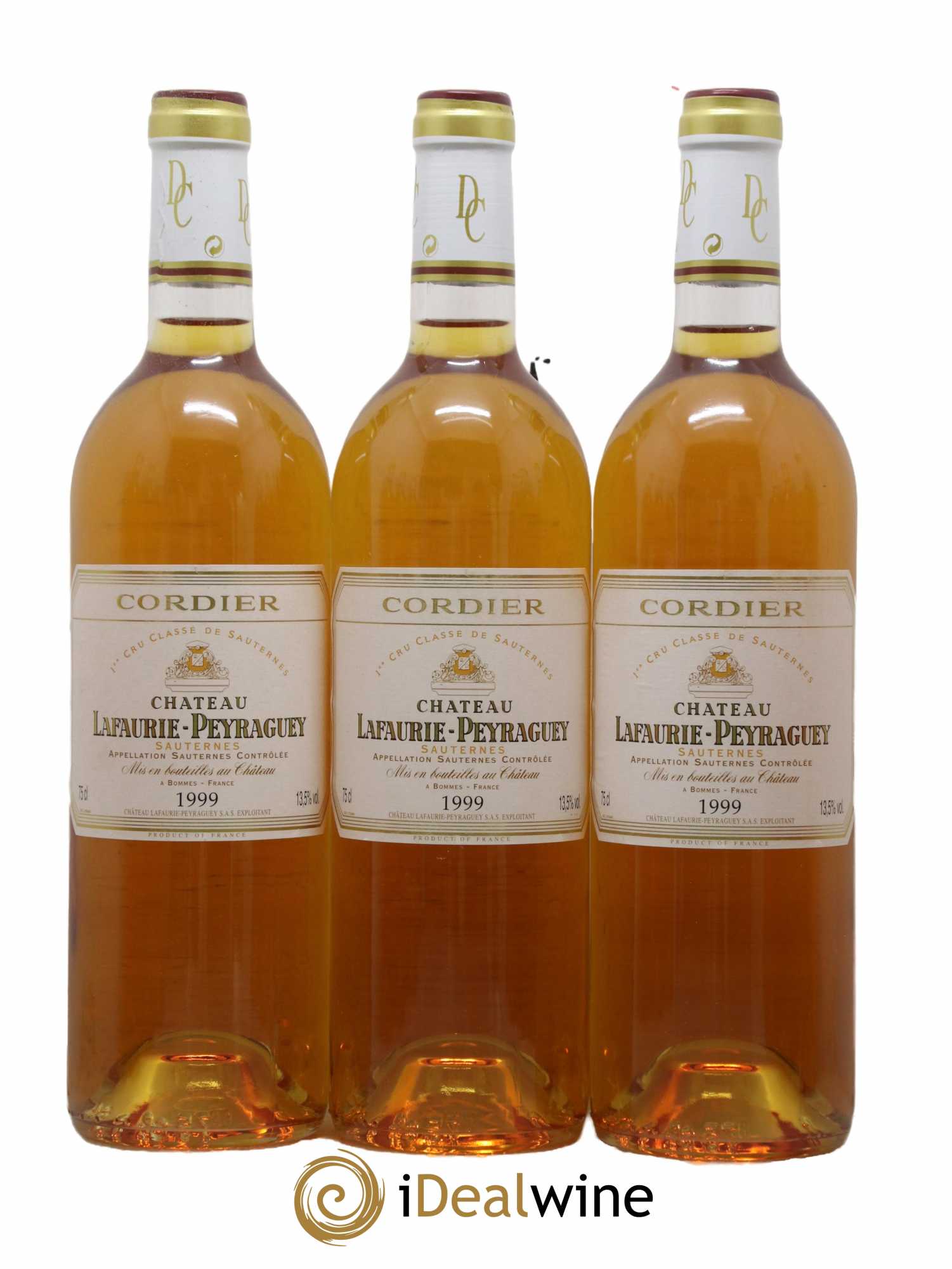 Château Lafaurie-Peyraguey 1er Grand Cru Classé  1999 - Lot de 12 bouteilles - 2