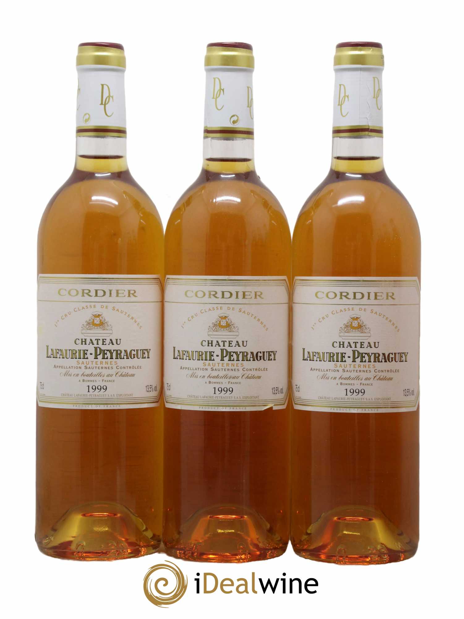 Château Lafaurie-Peyraguey 1er Grand Cru Classé  1999 - Lot de 12 bouteilles - 3