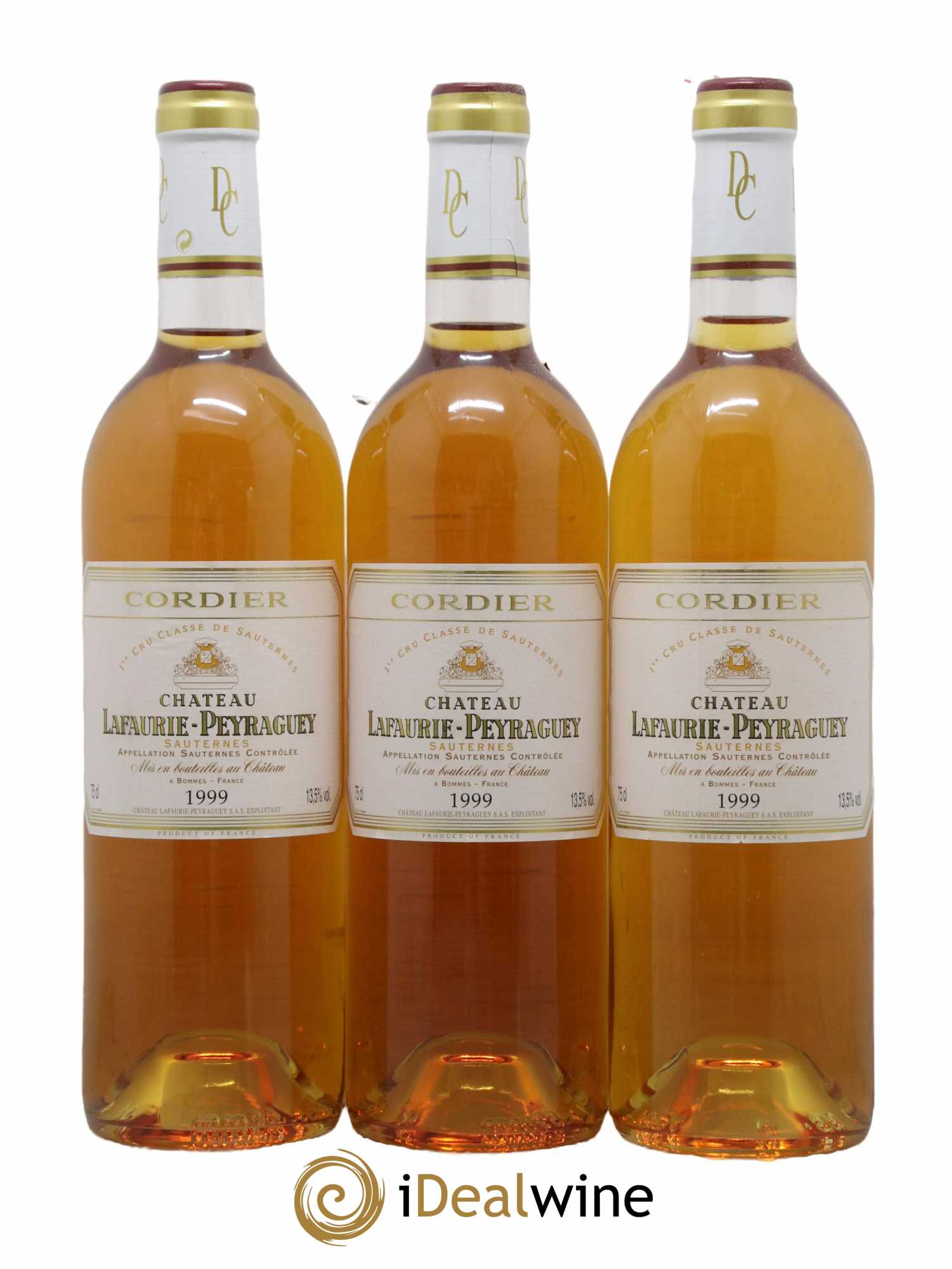 Château Lafaurie-Peyraguey 1er Grand Cru Classé  1999 - Lot de 12 bouteilles - 4