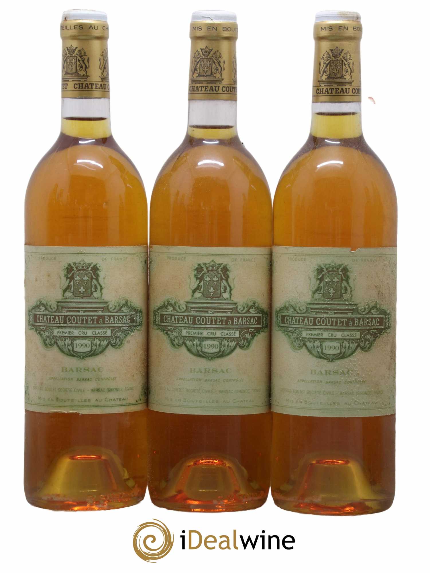 Château Coutet 1er Grand Cru Classé  1990 - Lotto di 12 bottiglie - 2