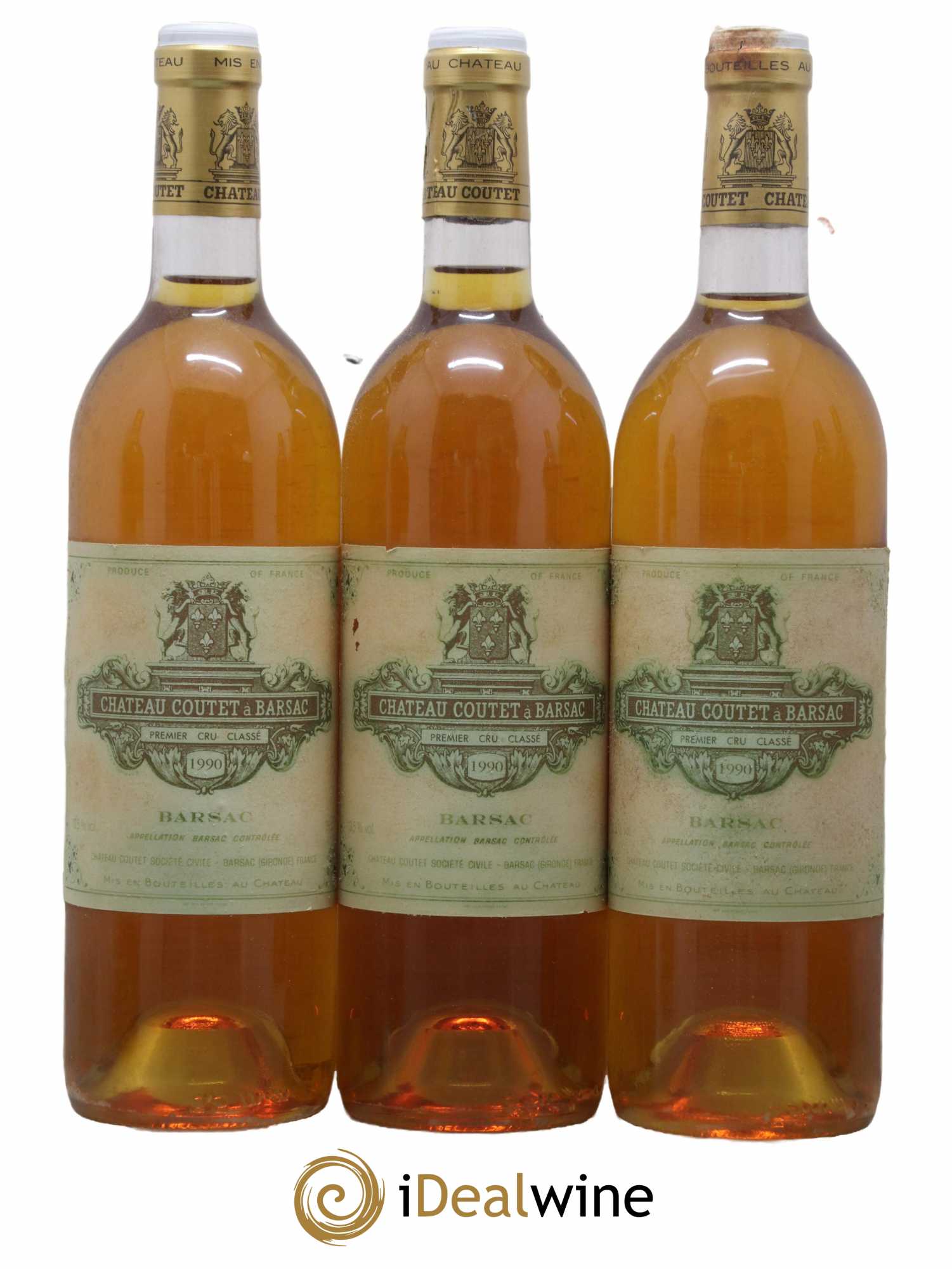 Château Coutet 1er Grand Cru Classé  1990 - Lotto di 12 bottiglie - 3
