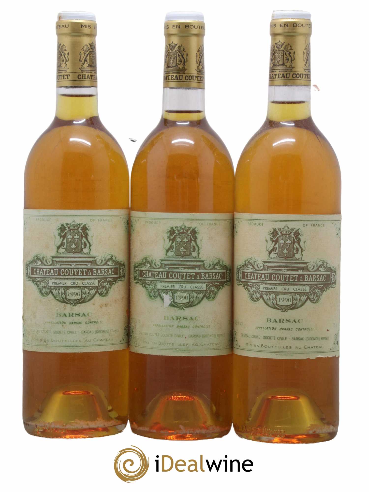 Château Coutet 1er Grand Cru Classé  1990 - Lotto di 12 bottiglie - 4