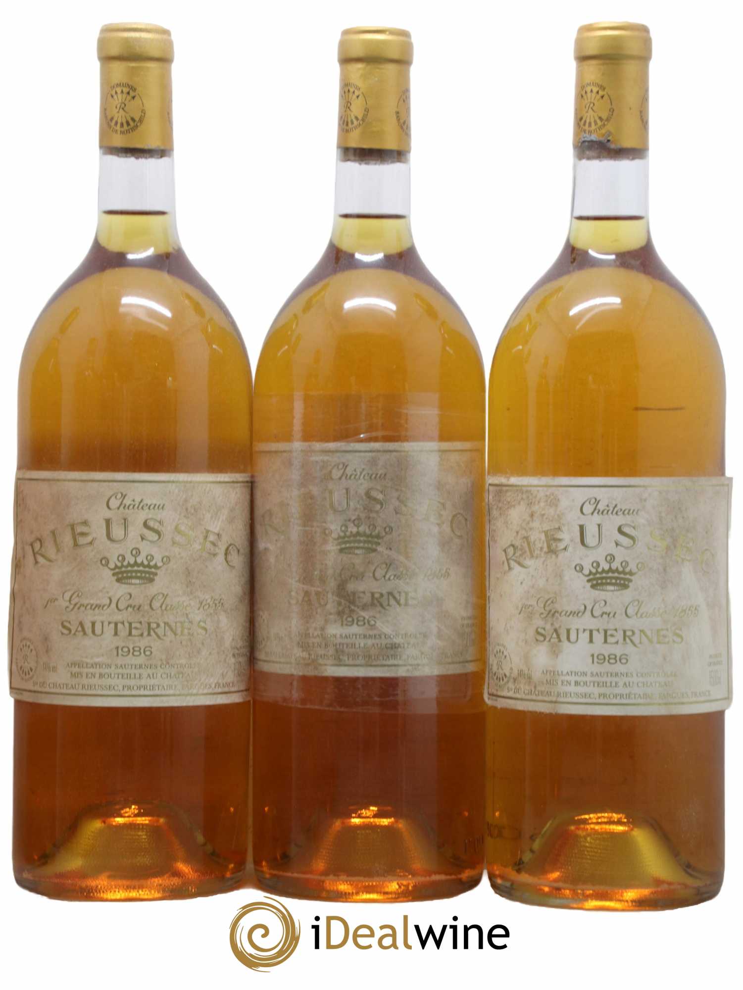 Château Rieussec 1er Grand Cru Classé 1986 - Posten von 6 Magnum - 1
