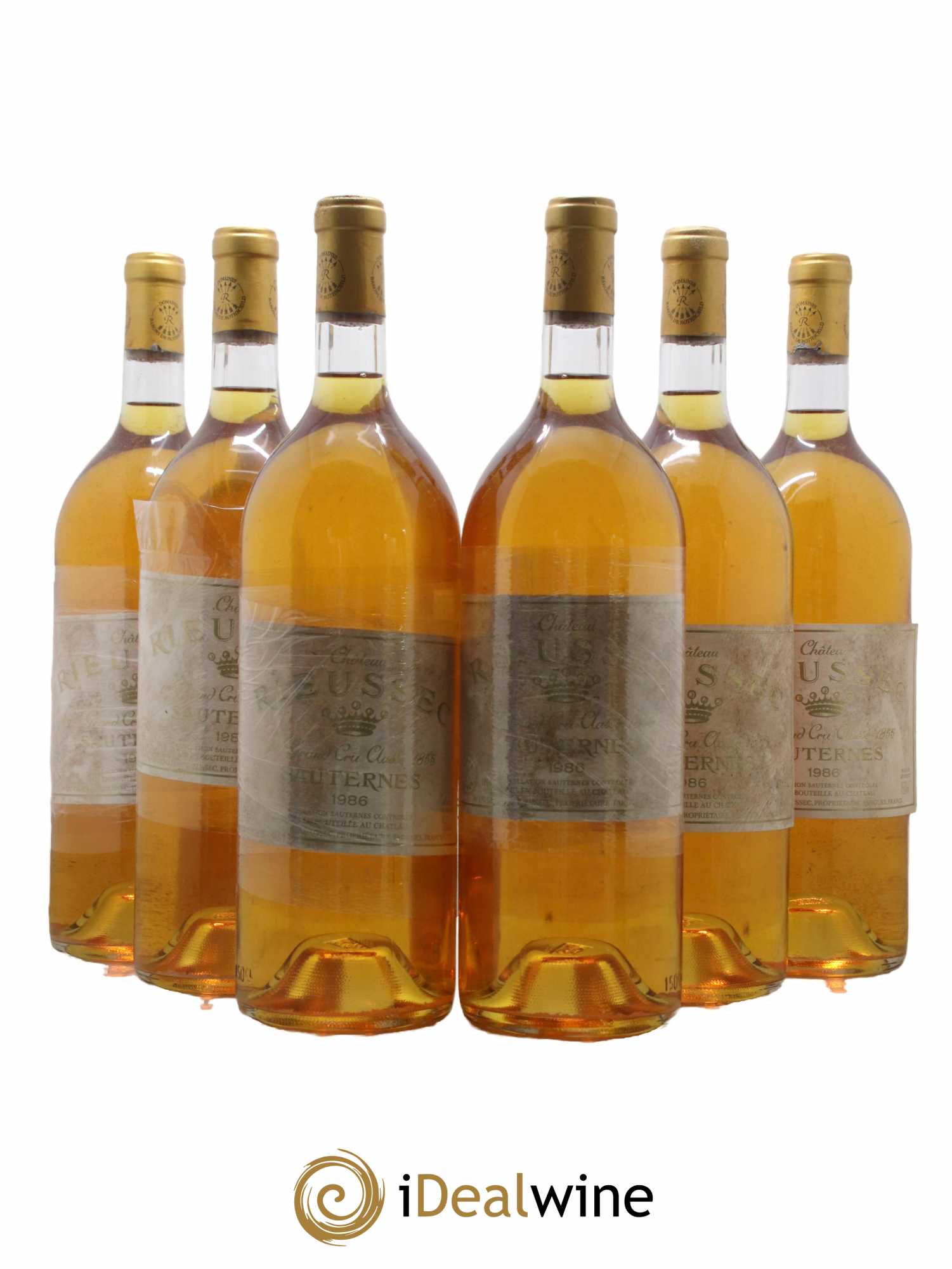 Château Rieussec 1er Grand Cru Classé 1986 - Posten von 6 Magnum - 0