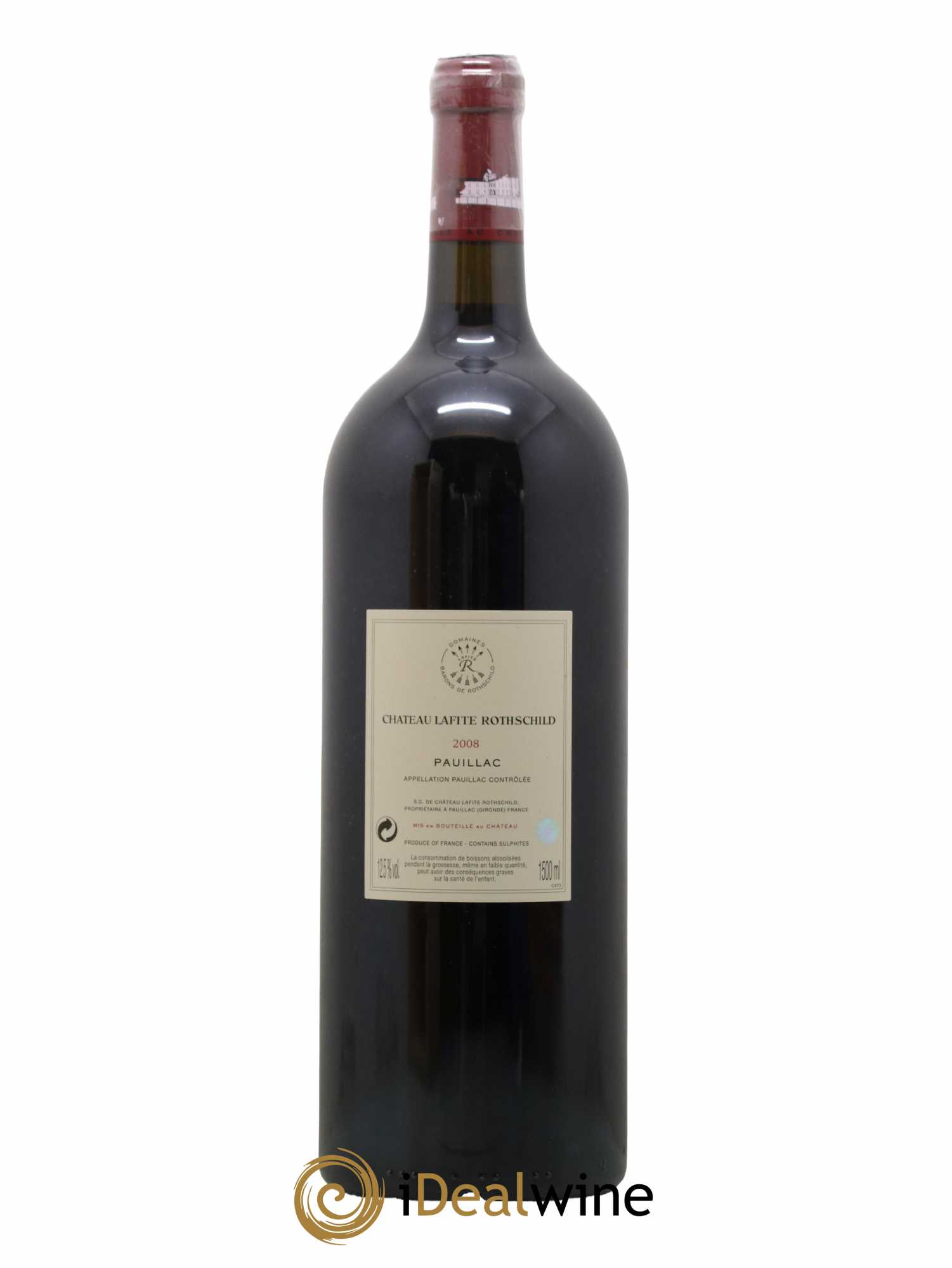 Château Lafite Rothschild 1er Grand Cru Classé 2008 - Lot de 1 magnum - 2