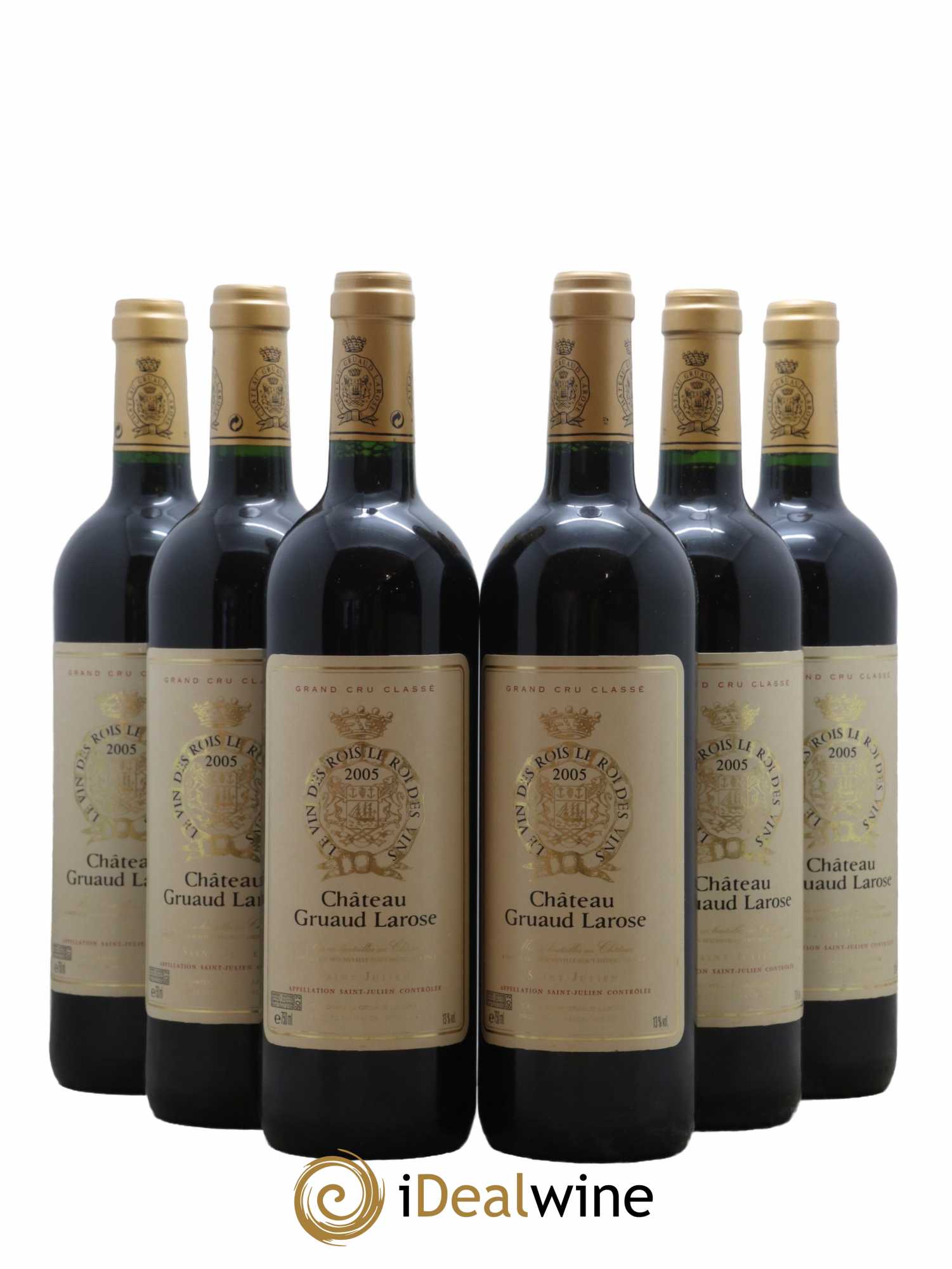 Château Gruaud Larose 2ème Grand Cru Classé 2005 - Lot de 6 bouteilles - 0