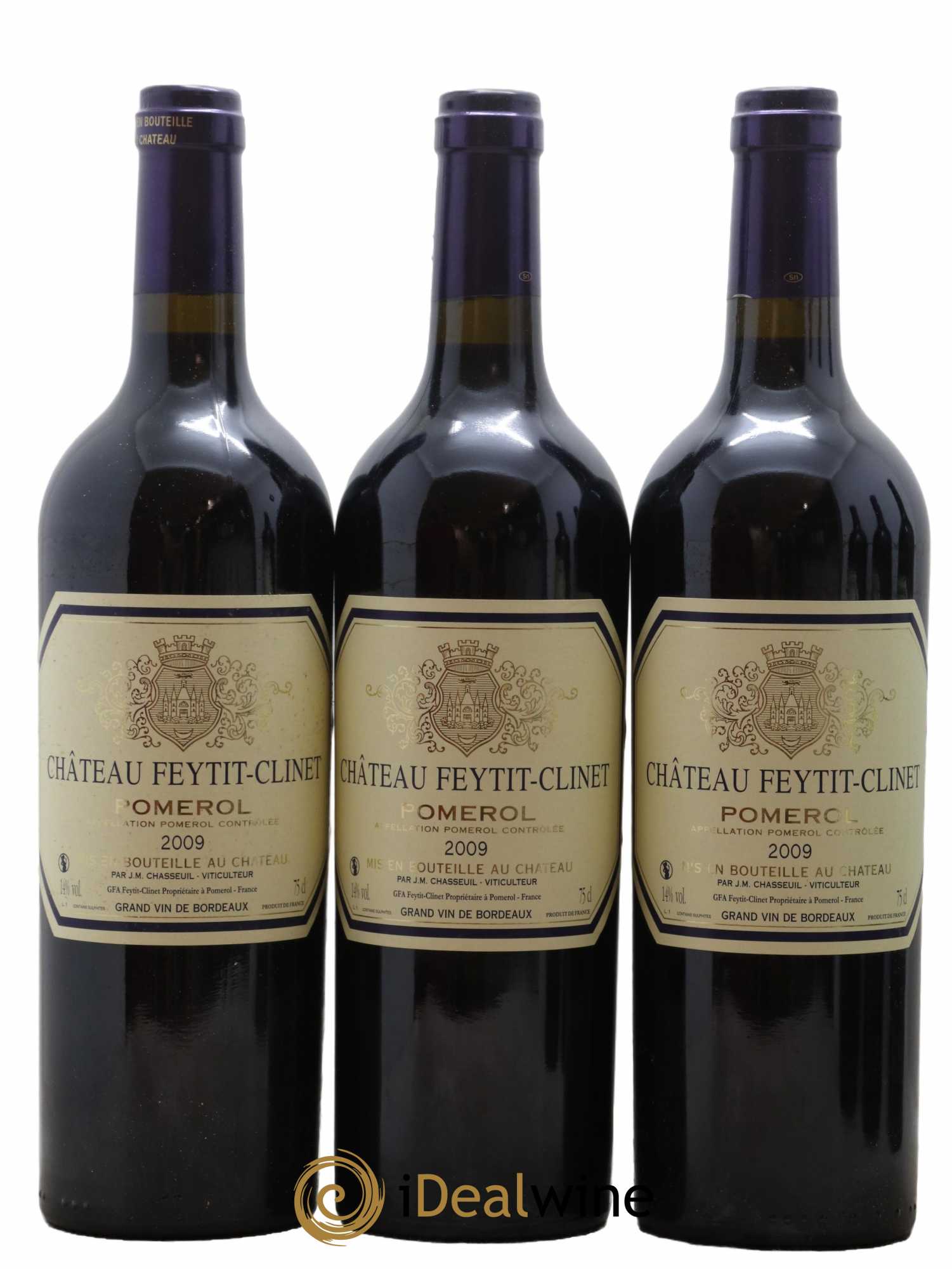 Château Feytit-Clinet 2009 - Lot de 6 bouteilles - 1