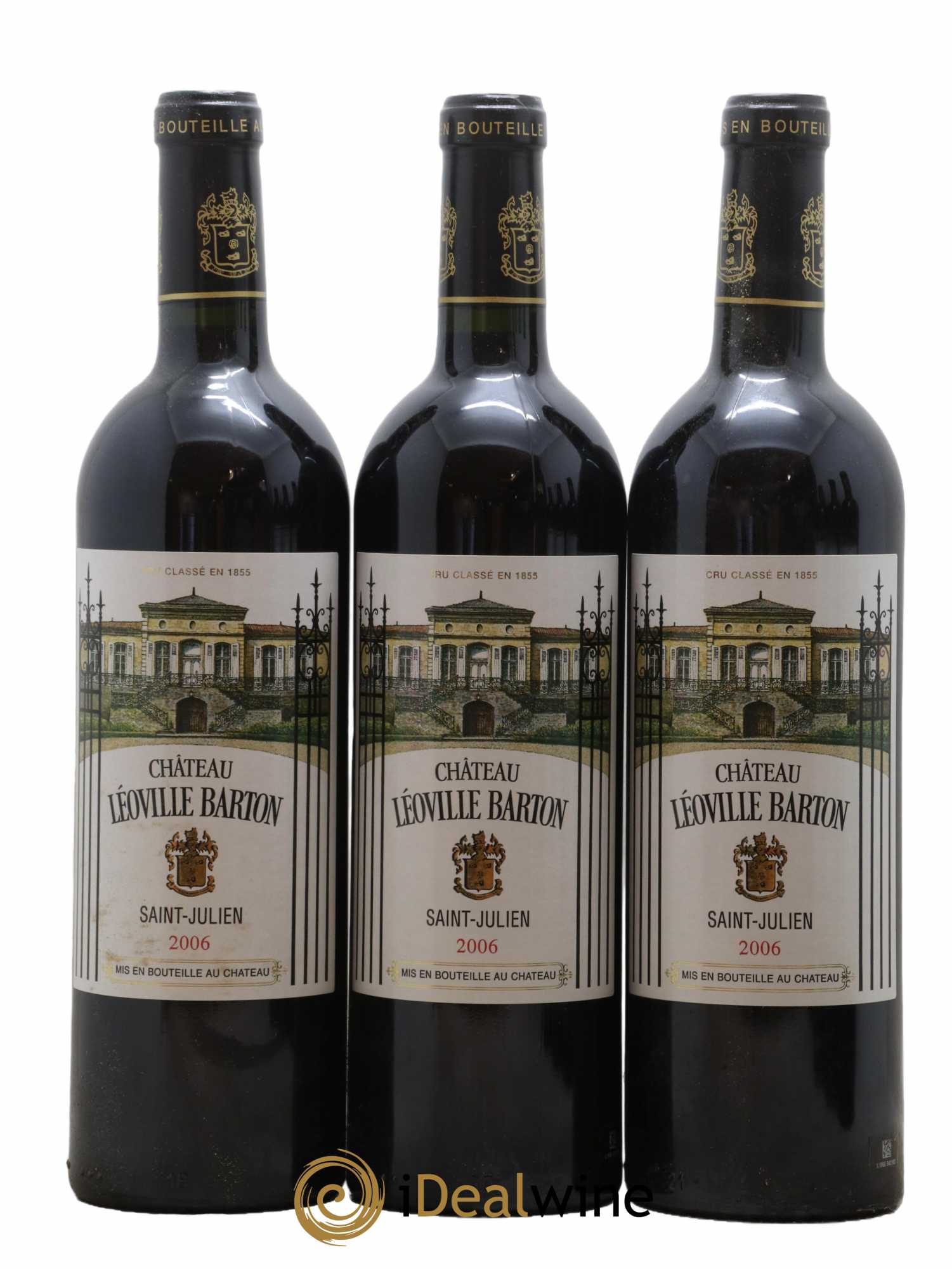 Château Léoville Barton 2ème Grand Cru Classé 2006 - Lot de 6 bouteilles - 2