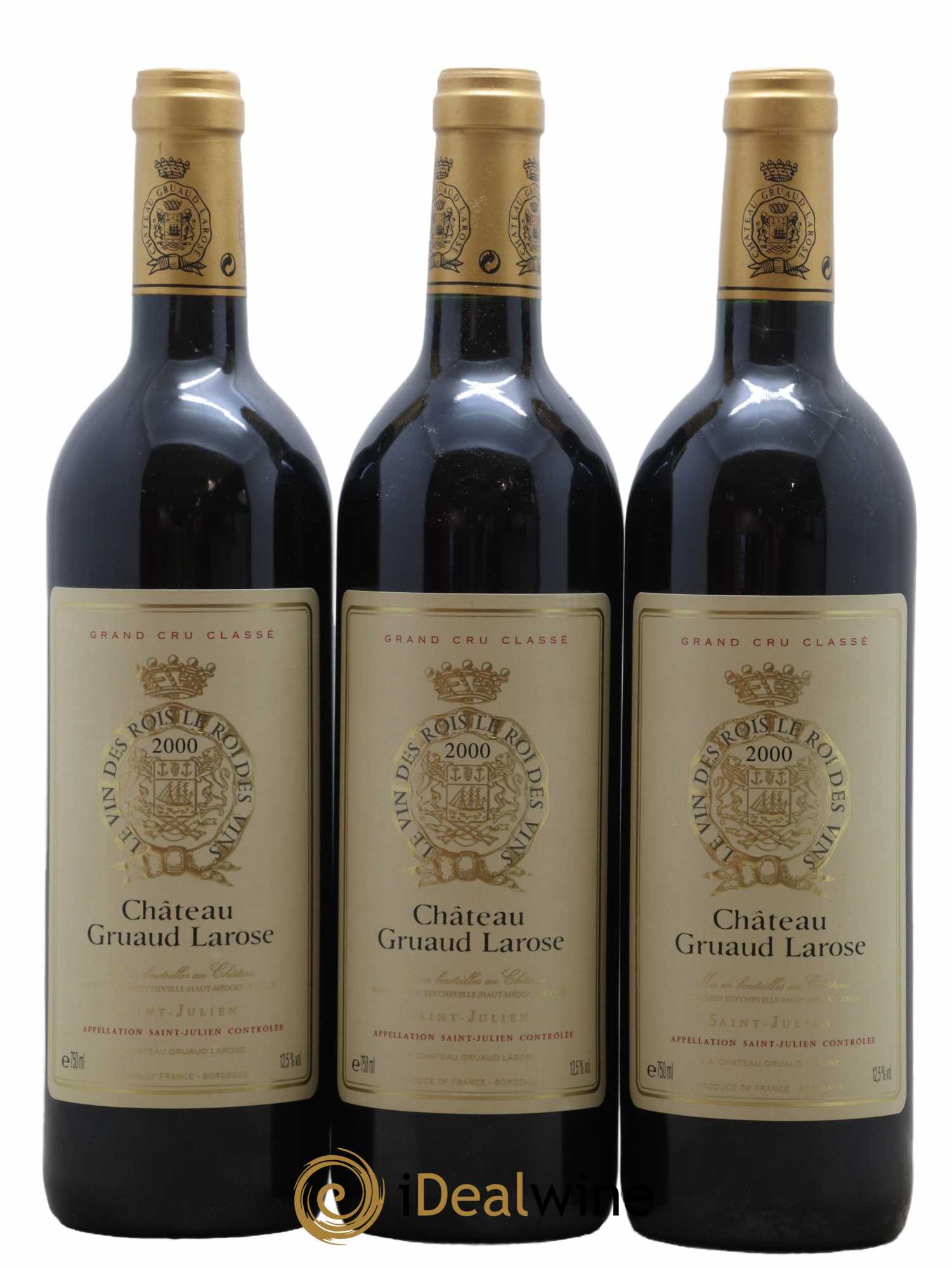 Château Gruaud Larose 2ème Grand Cru Classé 2000 - Lot de 12 bouteilles - 1