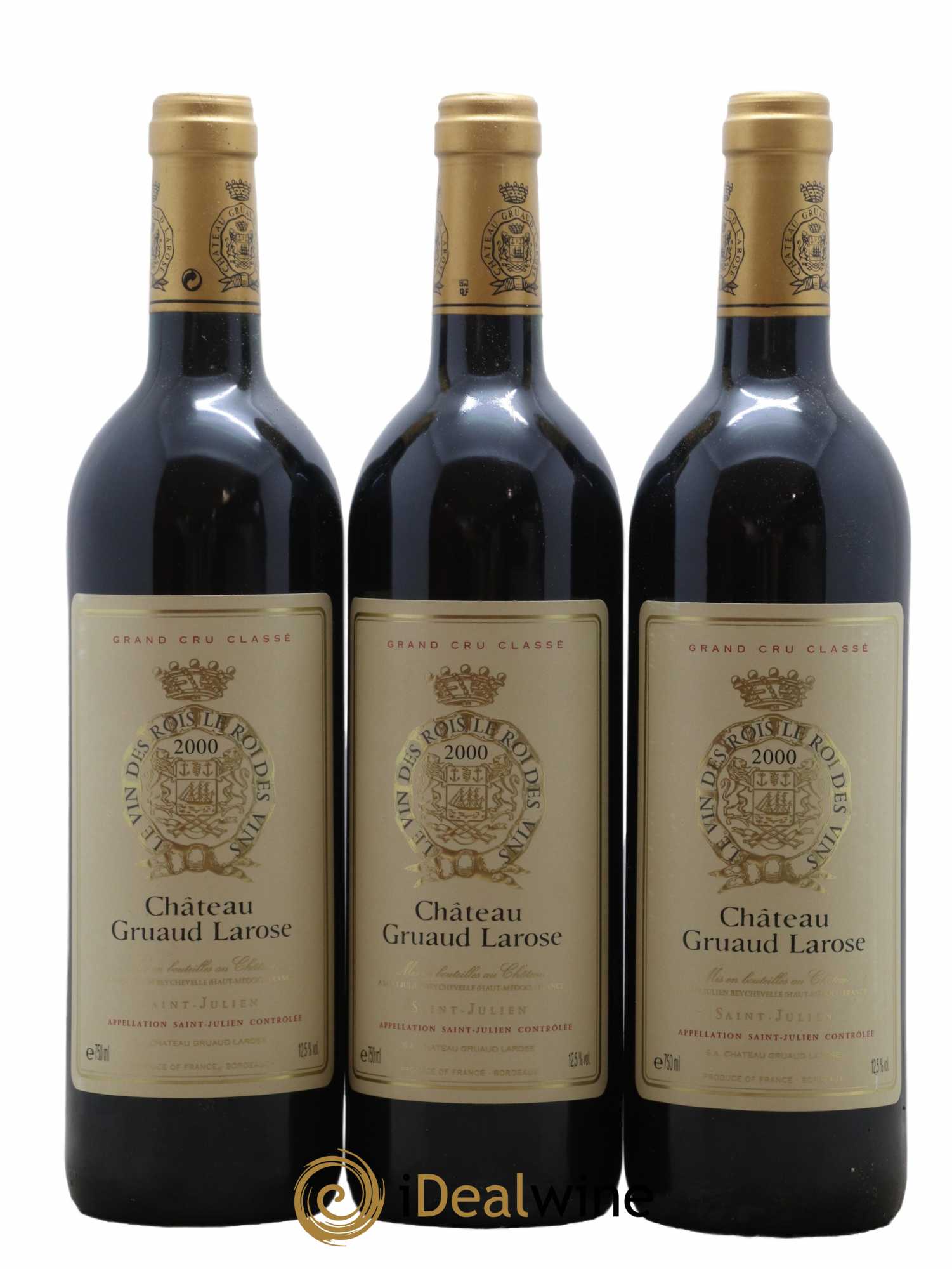 Château Gruaud Larose 2ème Grand Cru Classé 2000 - Lot de 12 bouteilles - 3