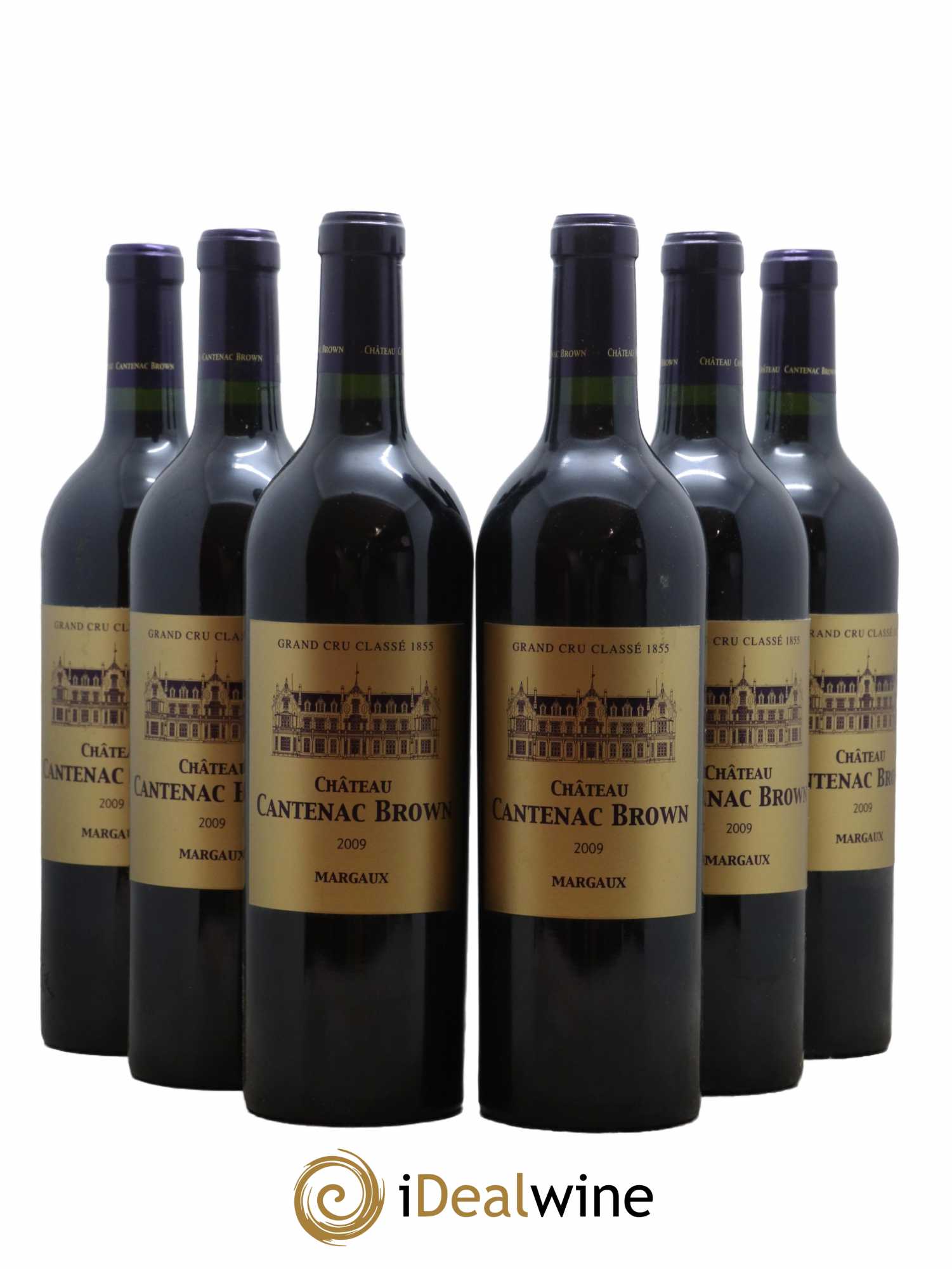 Château Cantenac Brown 3ème Grand Cru Classé 2009 - Lot de 6 bouteilles - 0