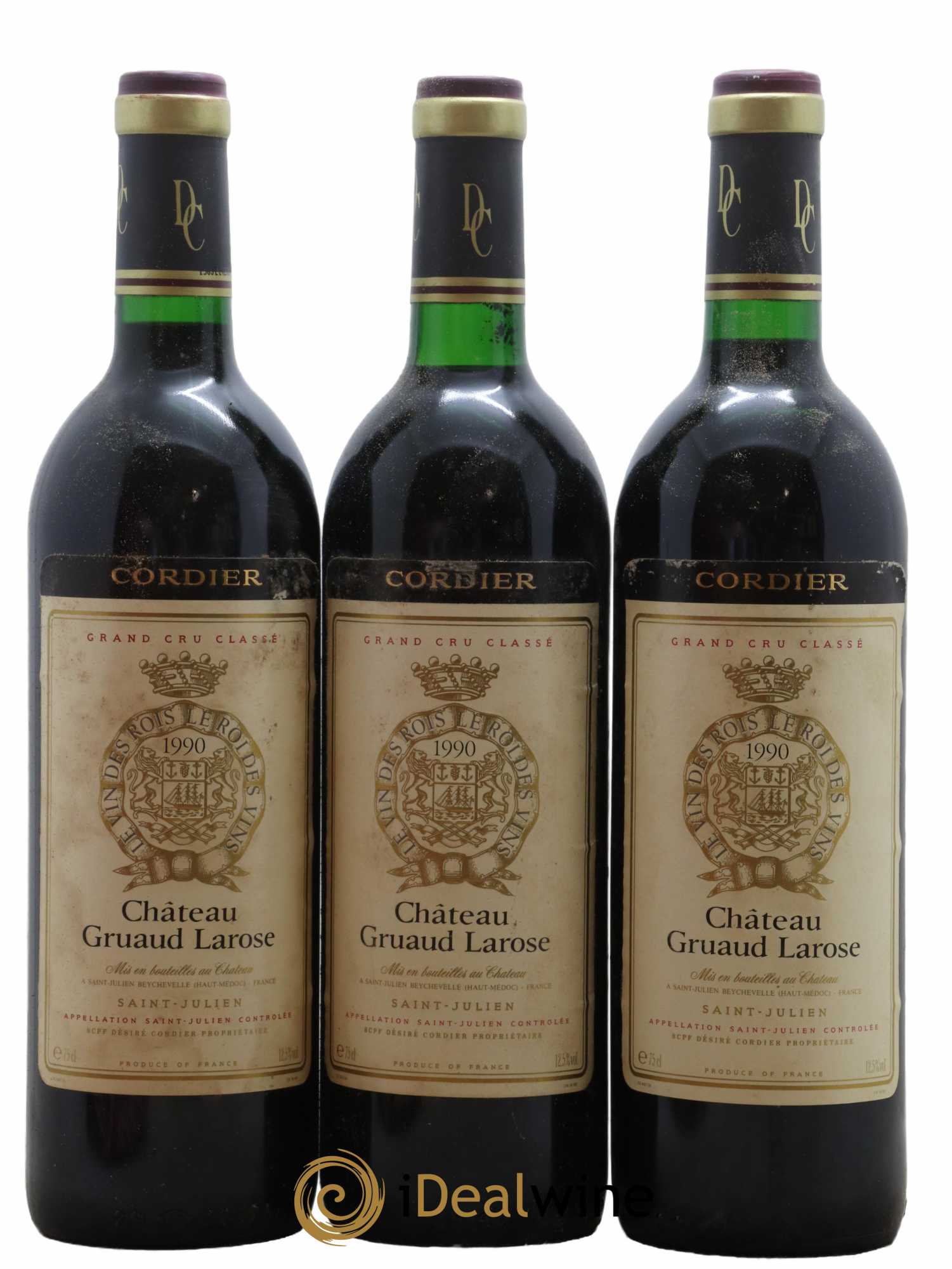 Château Gruaud Larose 2ème Grand Cru Classé 1990 - Lot de 12 bouteilles - 2