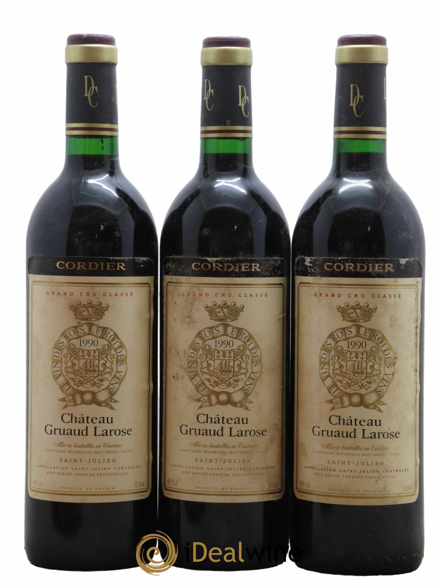 Château Gruaud Larose 2ème Grand Cru Classé 1990 - Lot de 12 bouteilles - 4