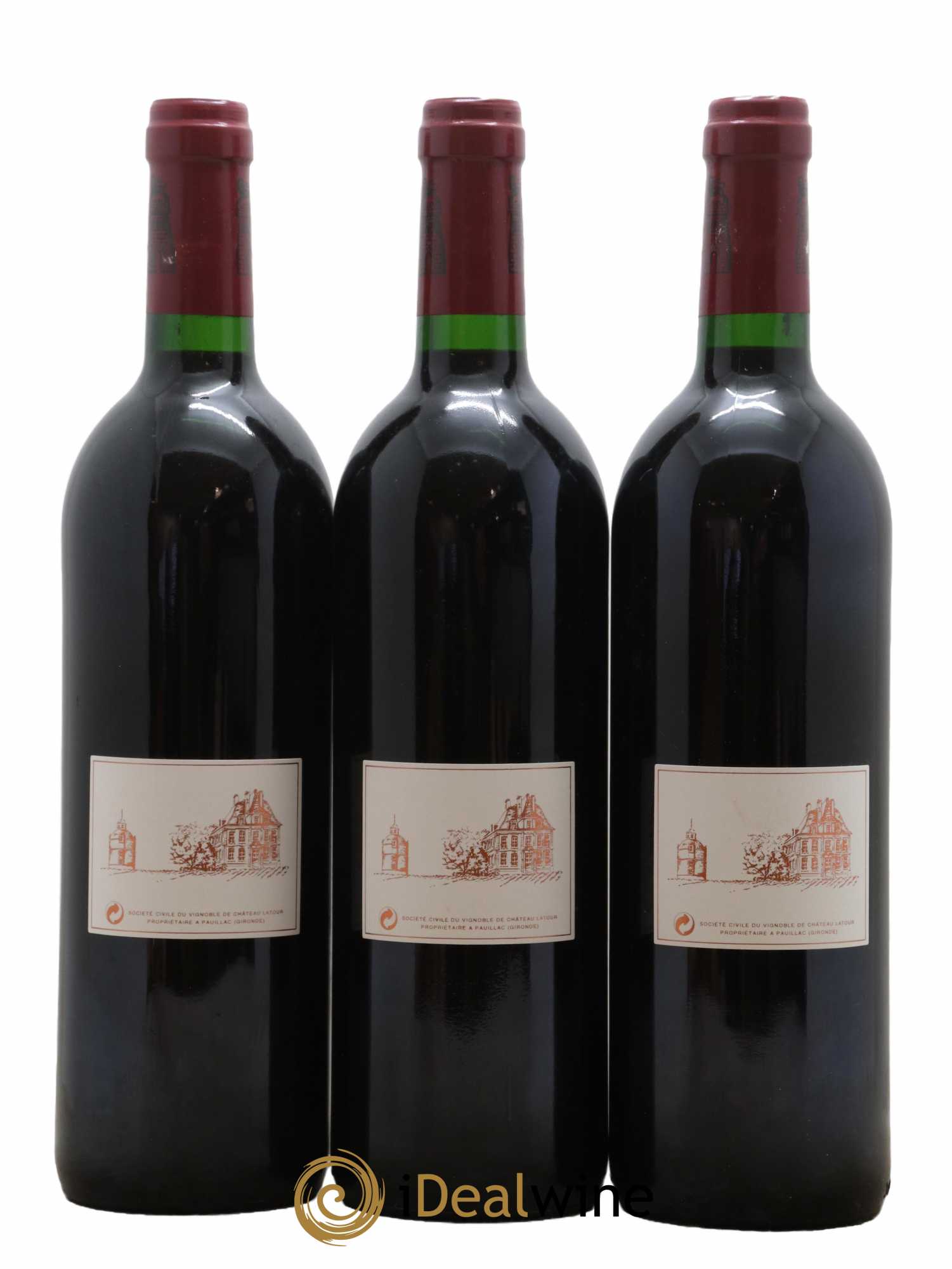 Château Latour 1er Grand Cru Classé 1995 - Lot of 6 bottles - 2