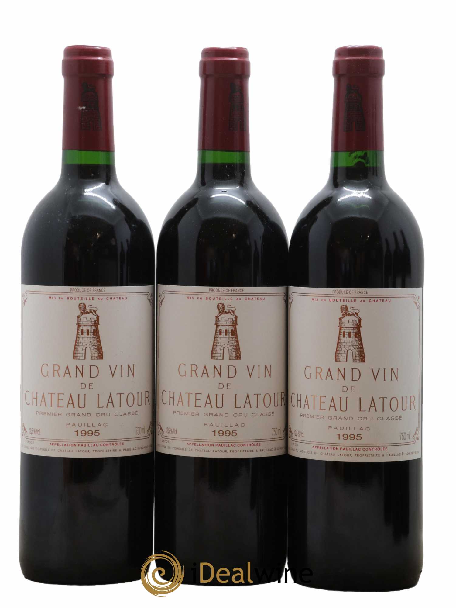 Château Latour 1er Grand Cru Classé 1995 - Lot of 6 bottles - 3