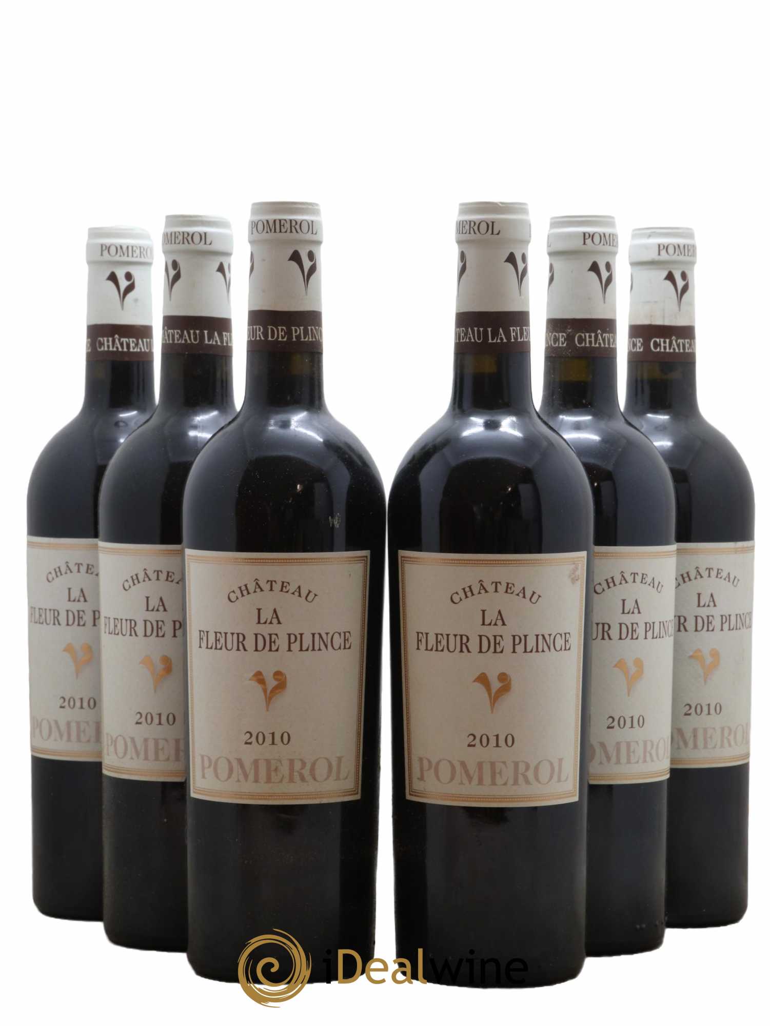Château la Fleur de Plince 2010 - Lot de 6 bouteilles - 0