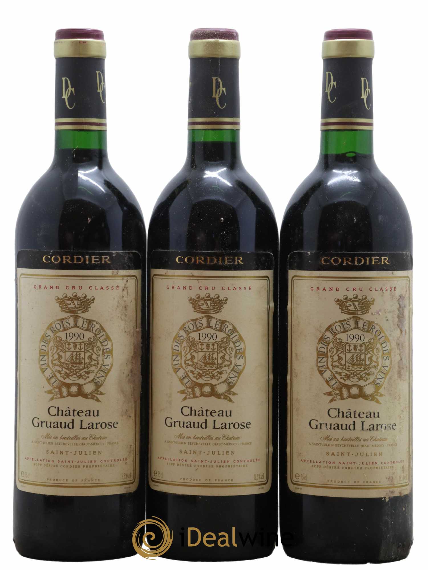 Château Gruaud Larose 2ème Grand Cru Classé 1990 - Lot de 12 bouteilles - 3