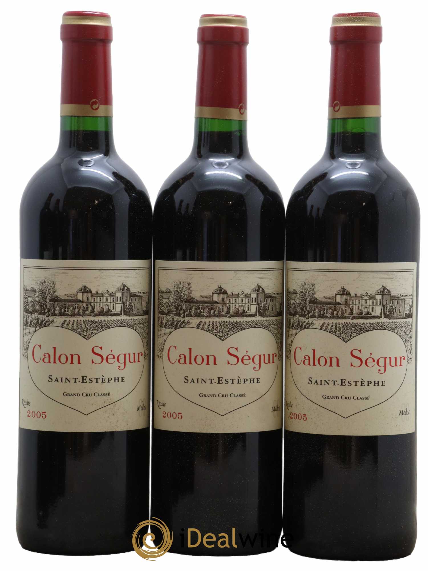 Château Calon Ségur 3ème Grand Cru Classé 2005 - Lot de 6 bouteilles - 2