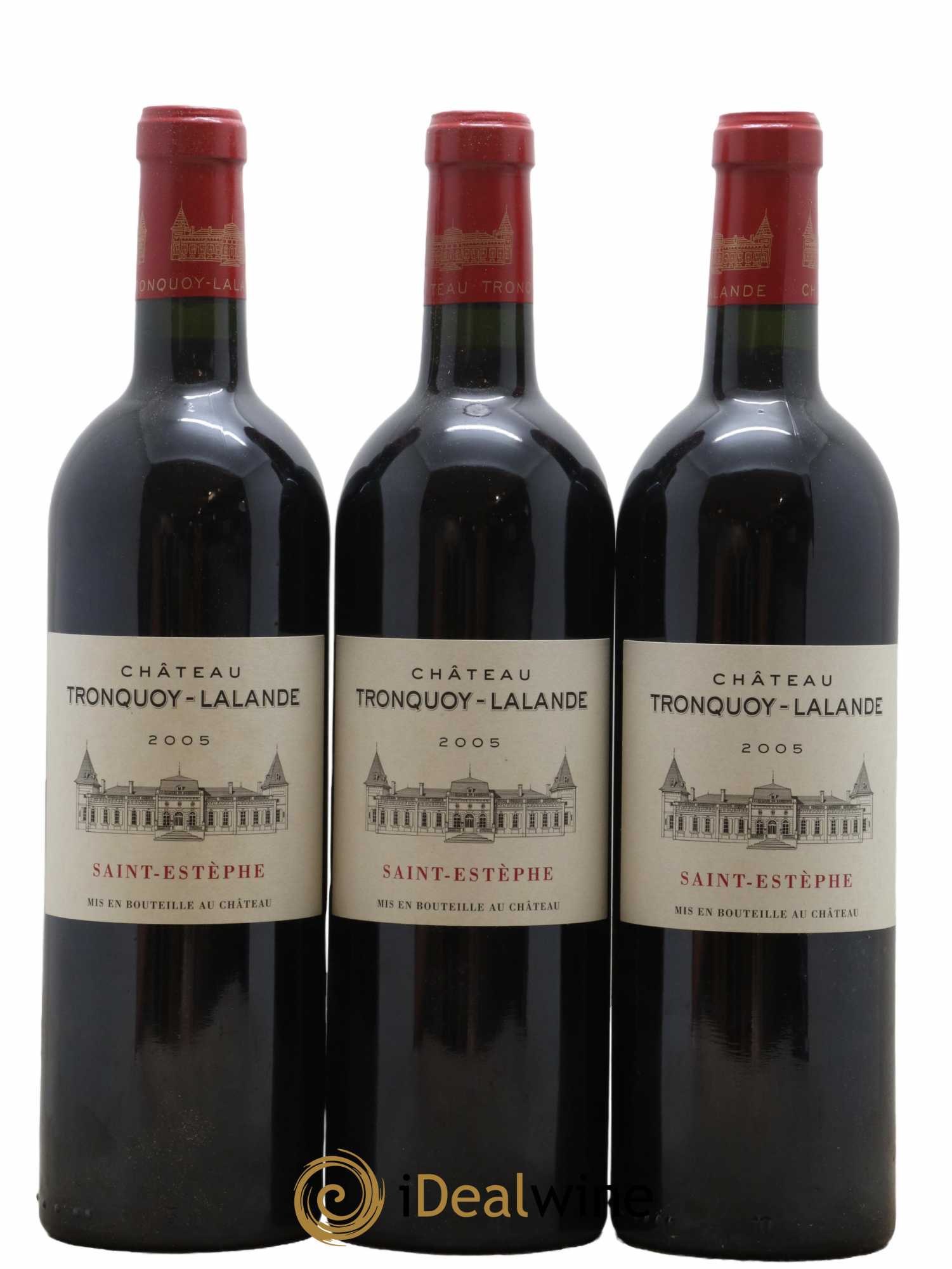 Château Tronquoy Lalande 2005 - Lot of 12 bottles - 1