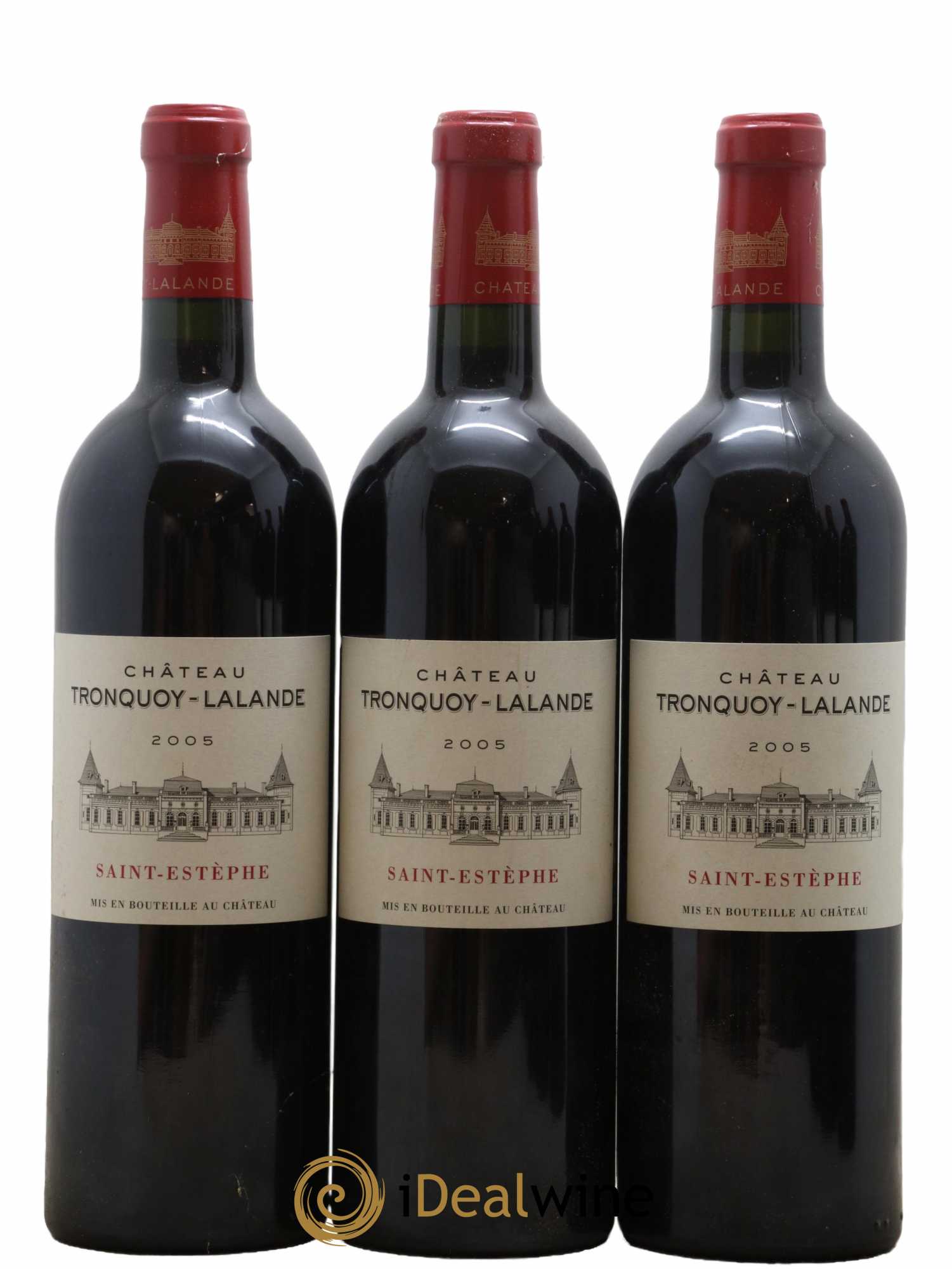 Château Tronquoy Lalande 2005 - Lot of 12 bottles - 2