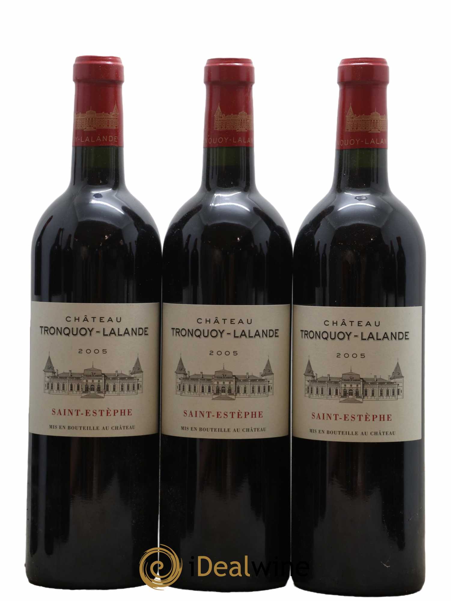 Château Tronquoy Lalande 2005 - Lot of 12 bottles - 4
