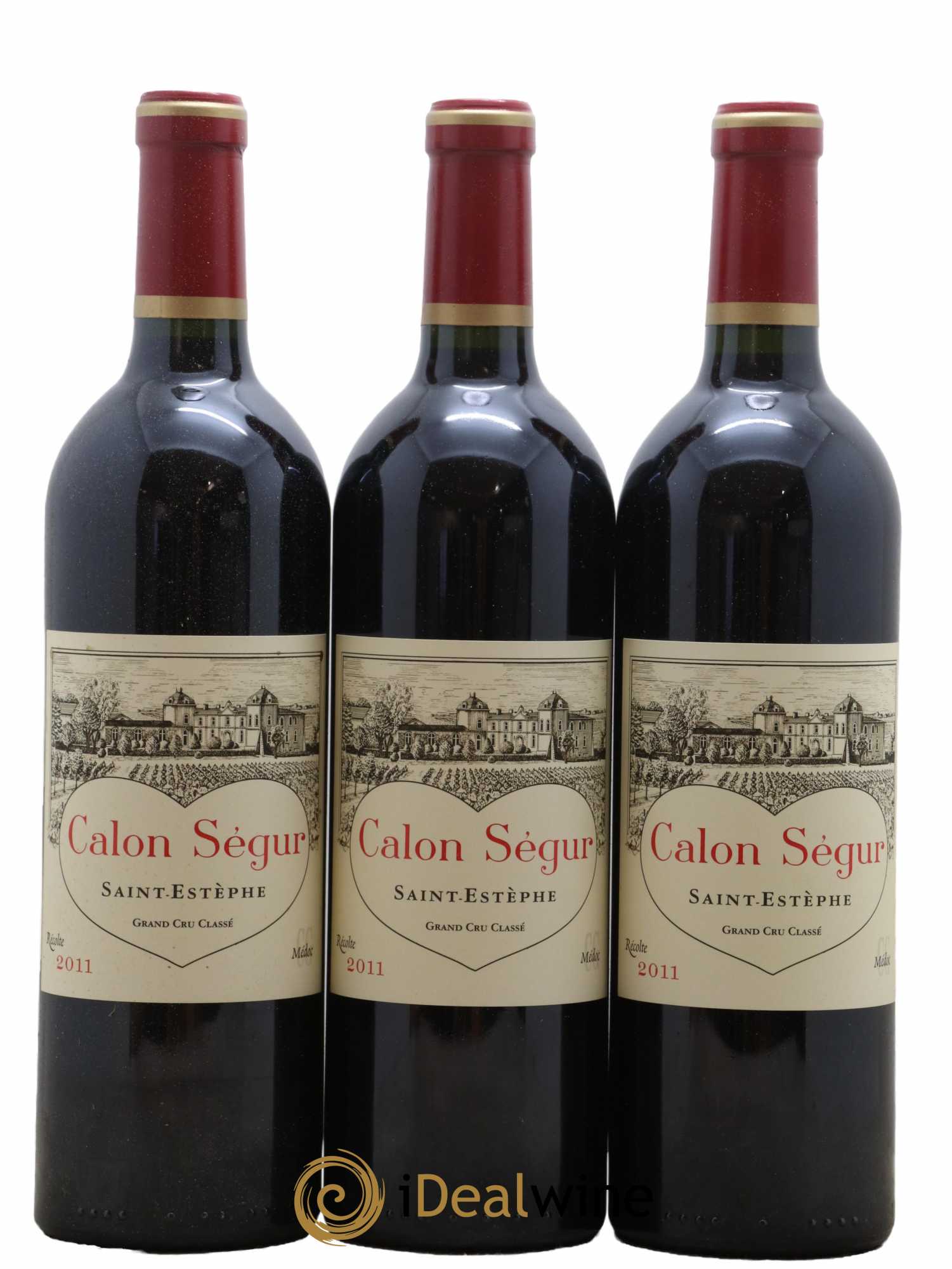 Château Calon Ségur 3ème Grand Cru Classé 2011 - Lot de 6 bouteilles - 1