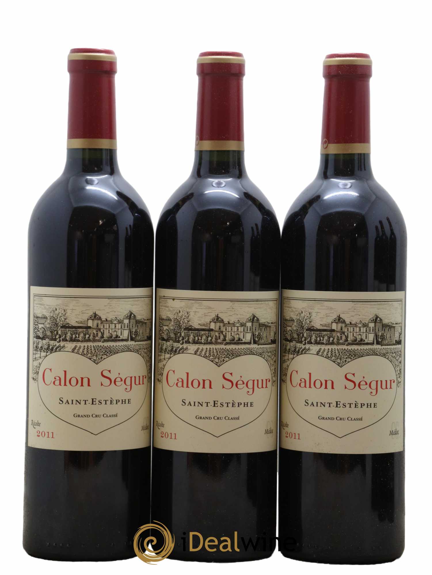 Château Calon Ségur 3ème Grand Cru Classé 2011 - Lot de 6 bouteilles - 2