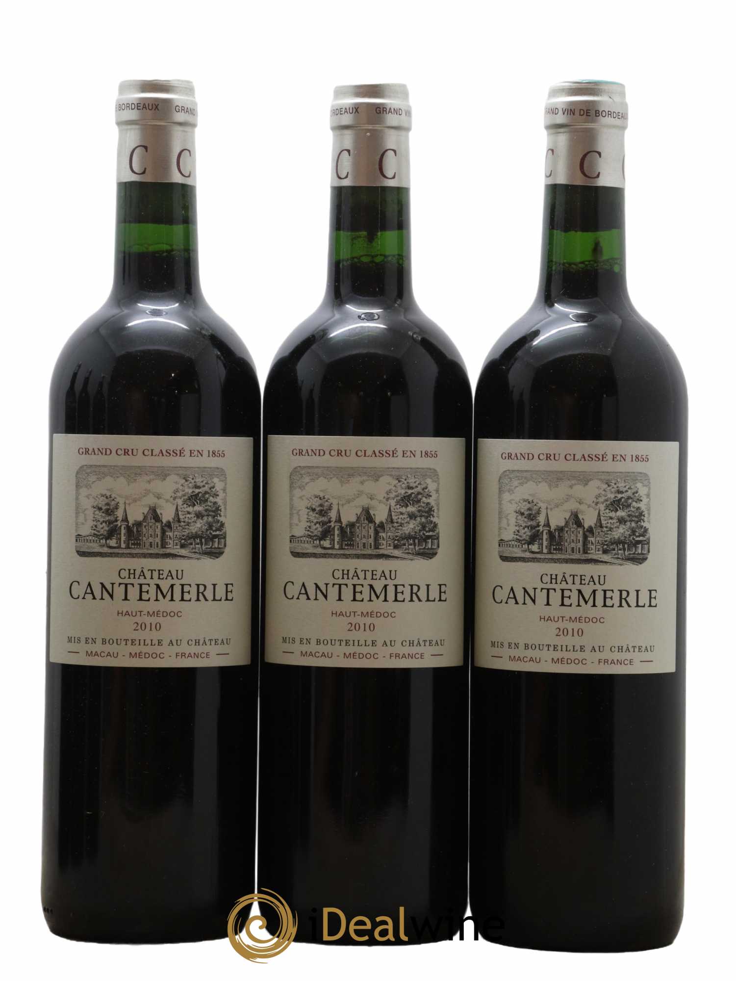 Château Cantemerle 5ème Grand Cru Classé 2010 - Lot de 6 bouteilles - 2