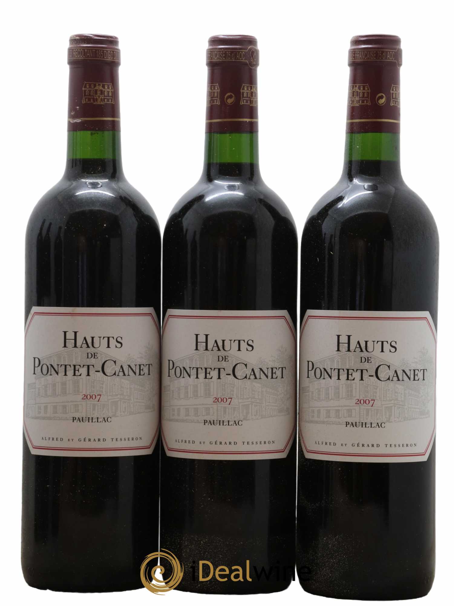Les Hauts de Pontet-Canet Second Vin 2007 - Lot de 6 bouteilles - 1