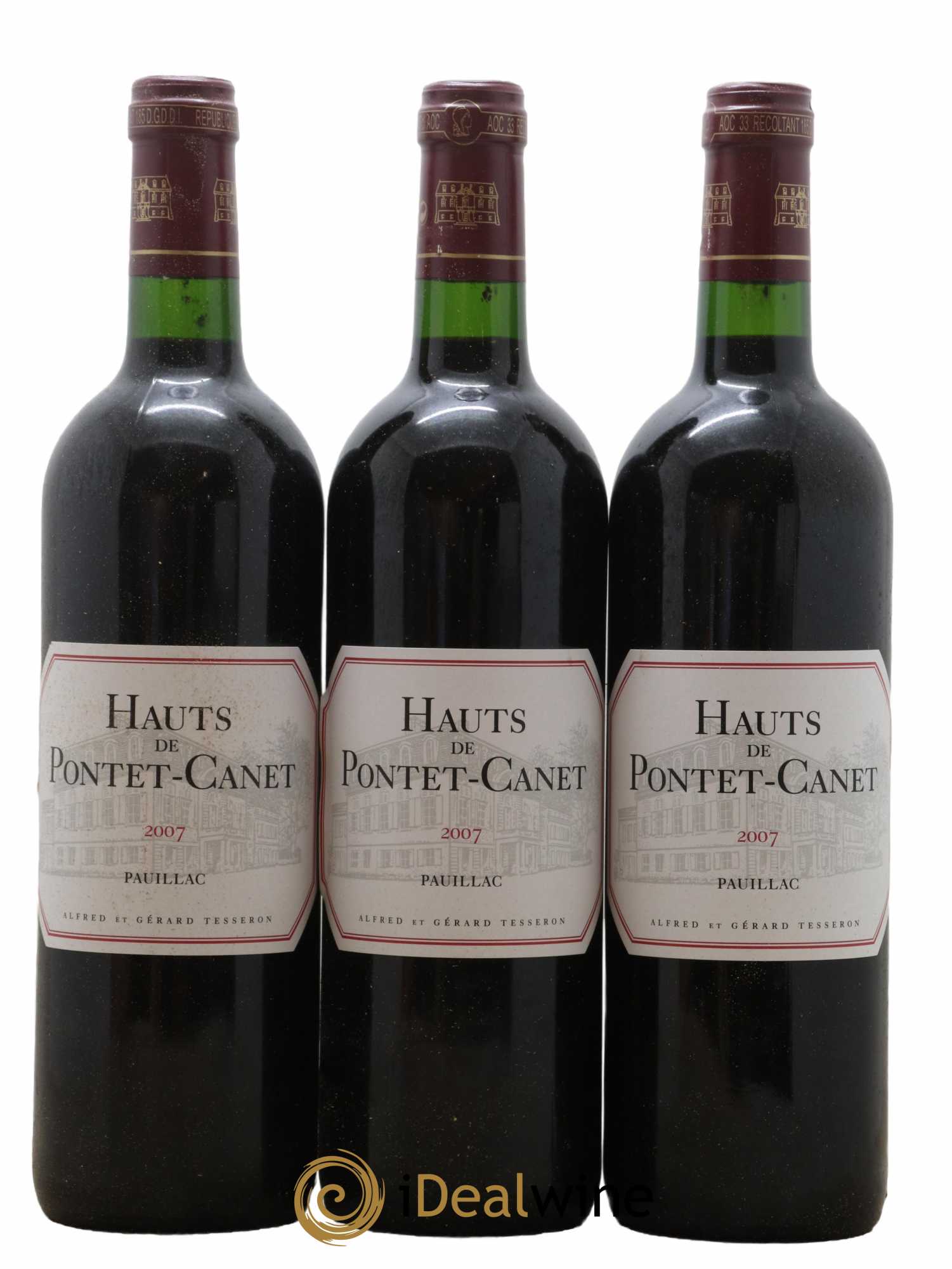 Les Hauts de Pontet-Canet Second Vin 2007 - Lot de 6 bouteilles - 2