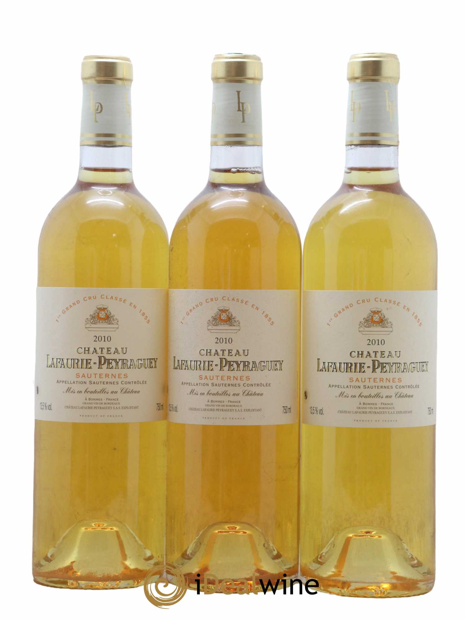 Château Lafaurie-Peyraguey 1er Grand Cru Classé 2010 - Lotto di 6 bottiglie - 1