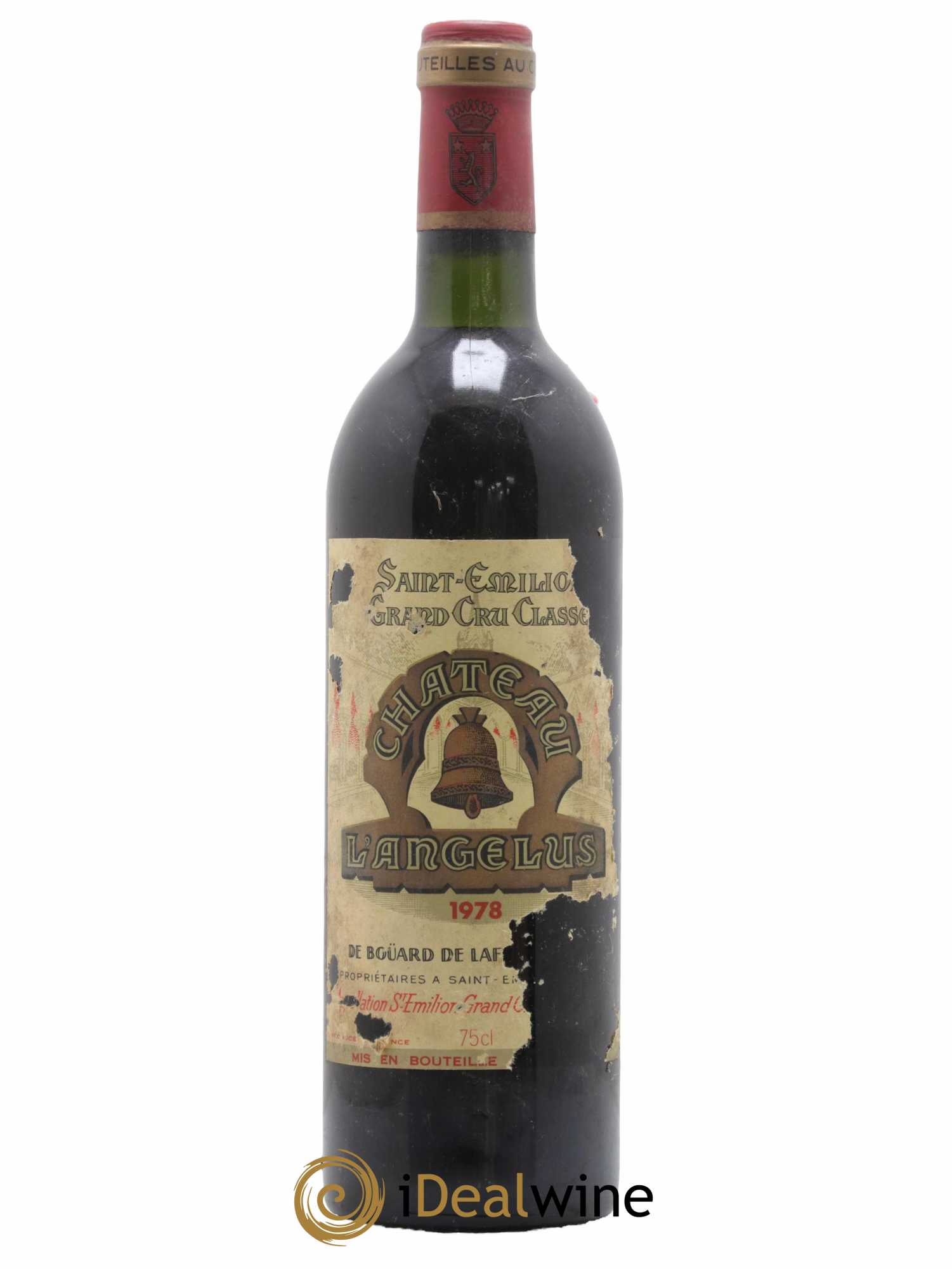 Château Angélus 1er Grand Cru Classé A 1978 - Lot de 1 bouteille - 0