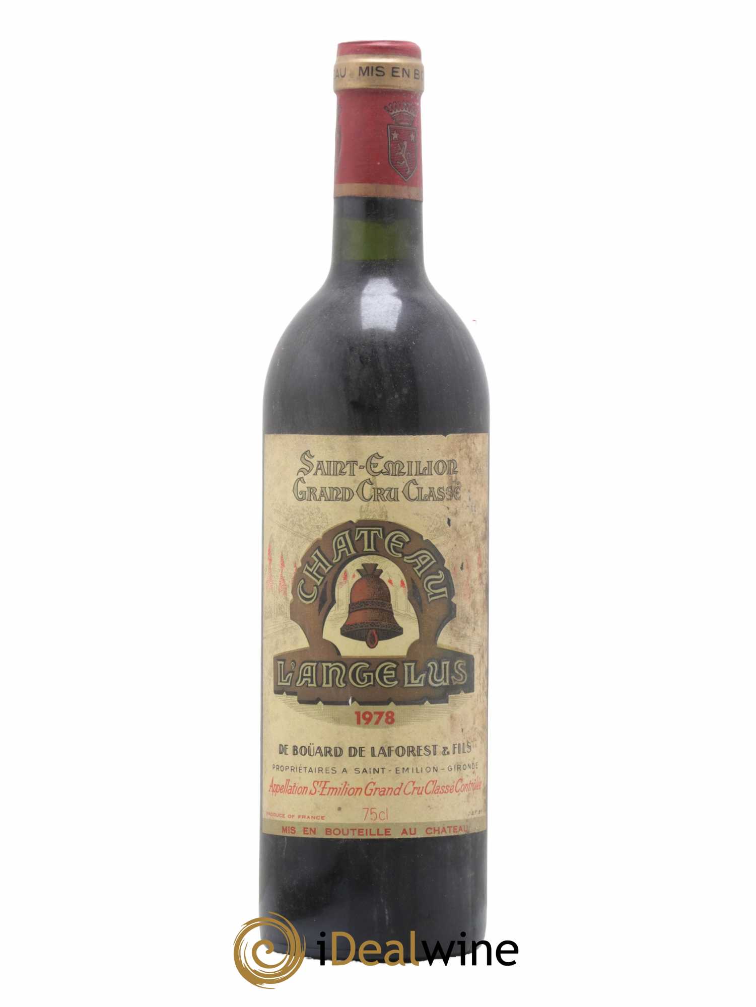 Château Angélus 1er Grand Cru Classé A 1978 - Lot de 1 bouteille - 0