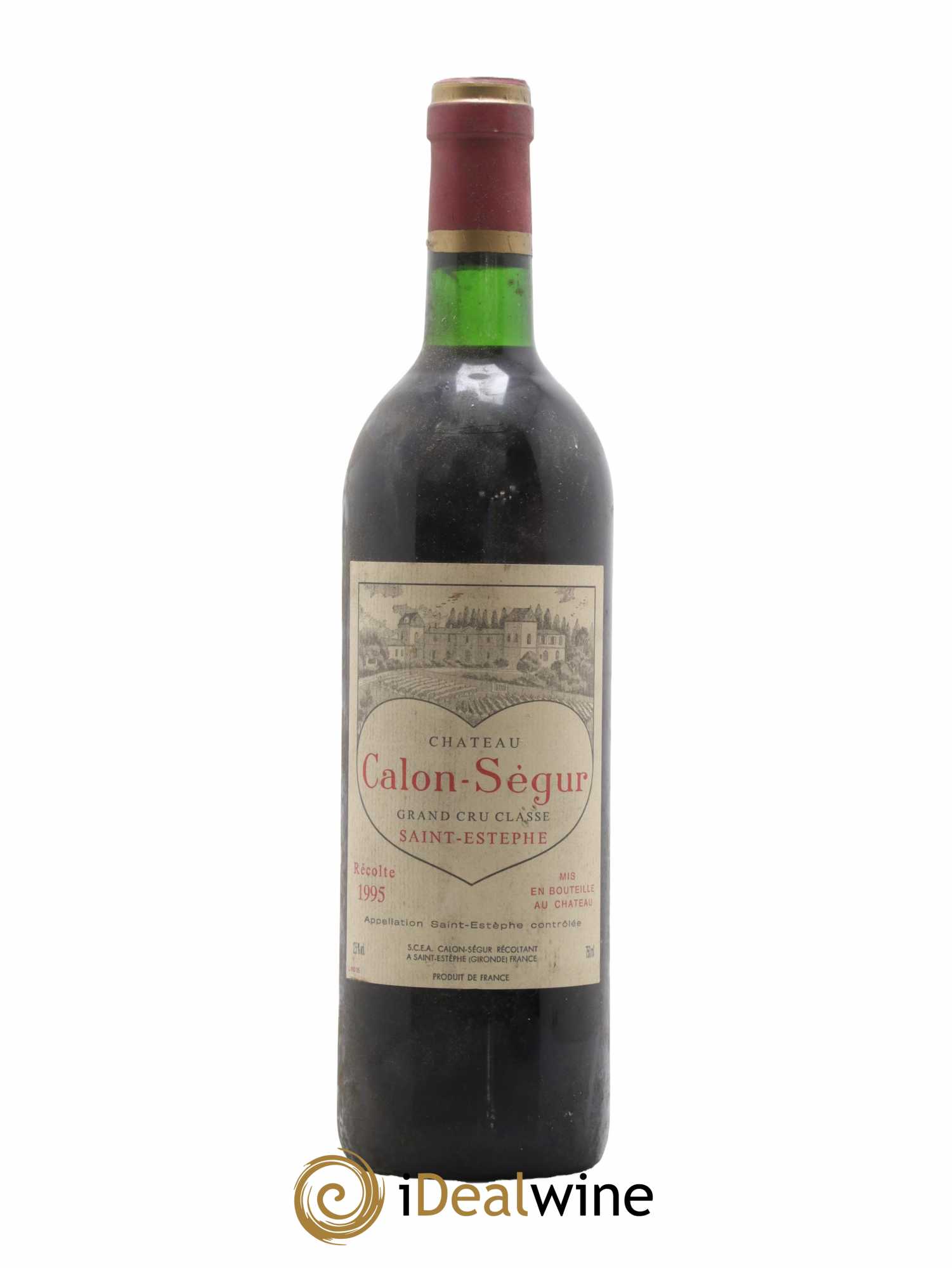 Château Calon Ségur 3ème Grand Cru Classé 1995 - Lot de 1 bouteille - 0