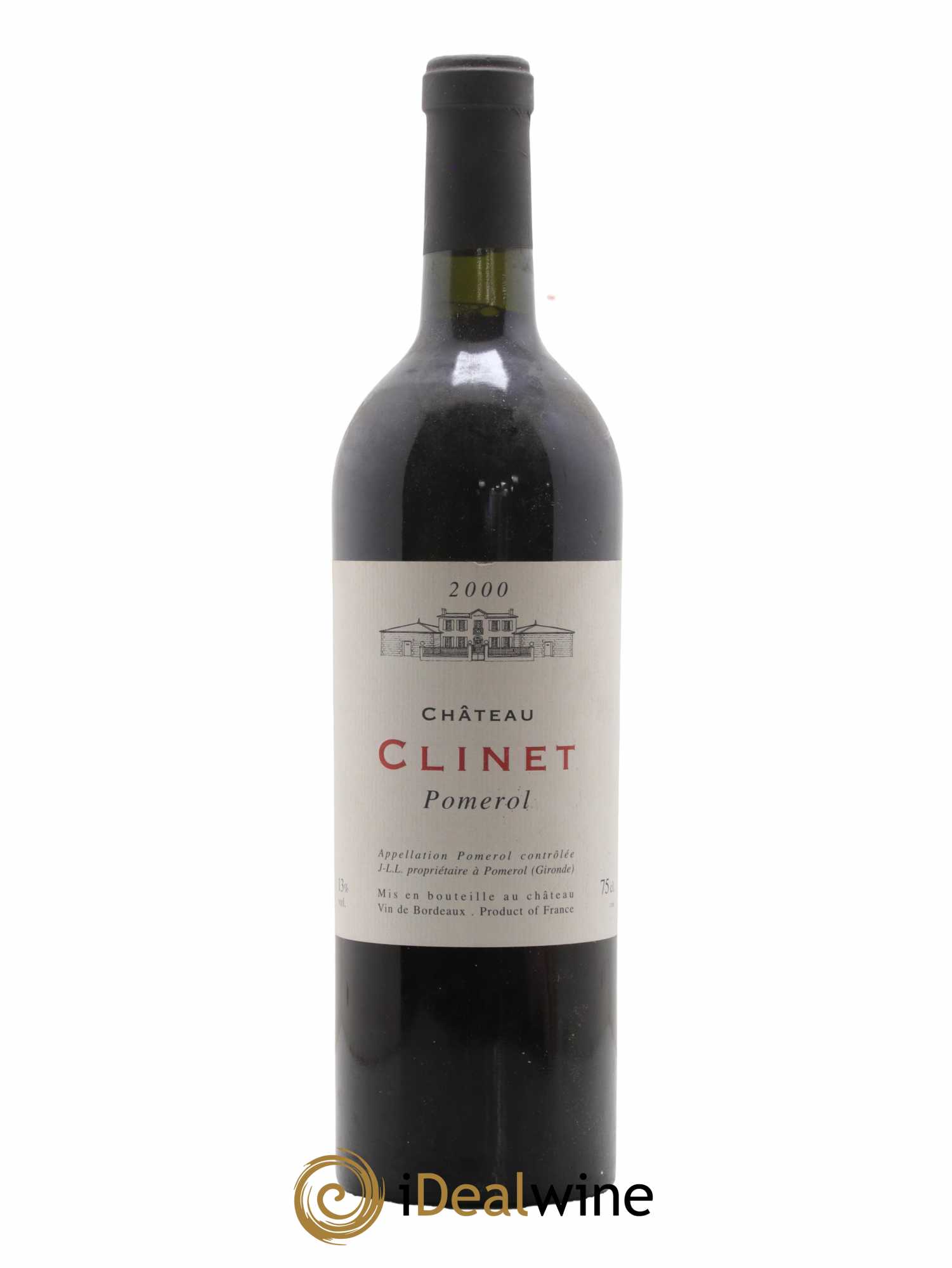 Château Clinet 2000 - Lot de 1 bouteille - 0